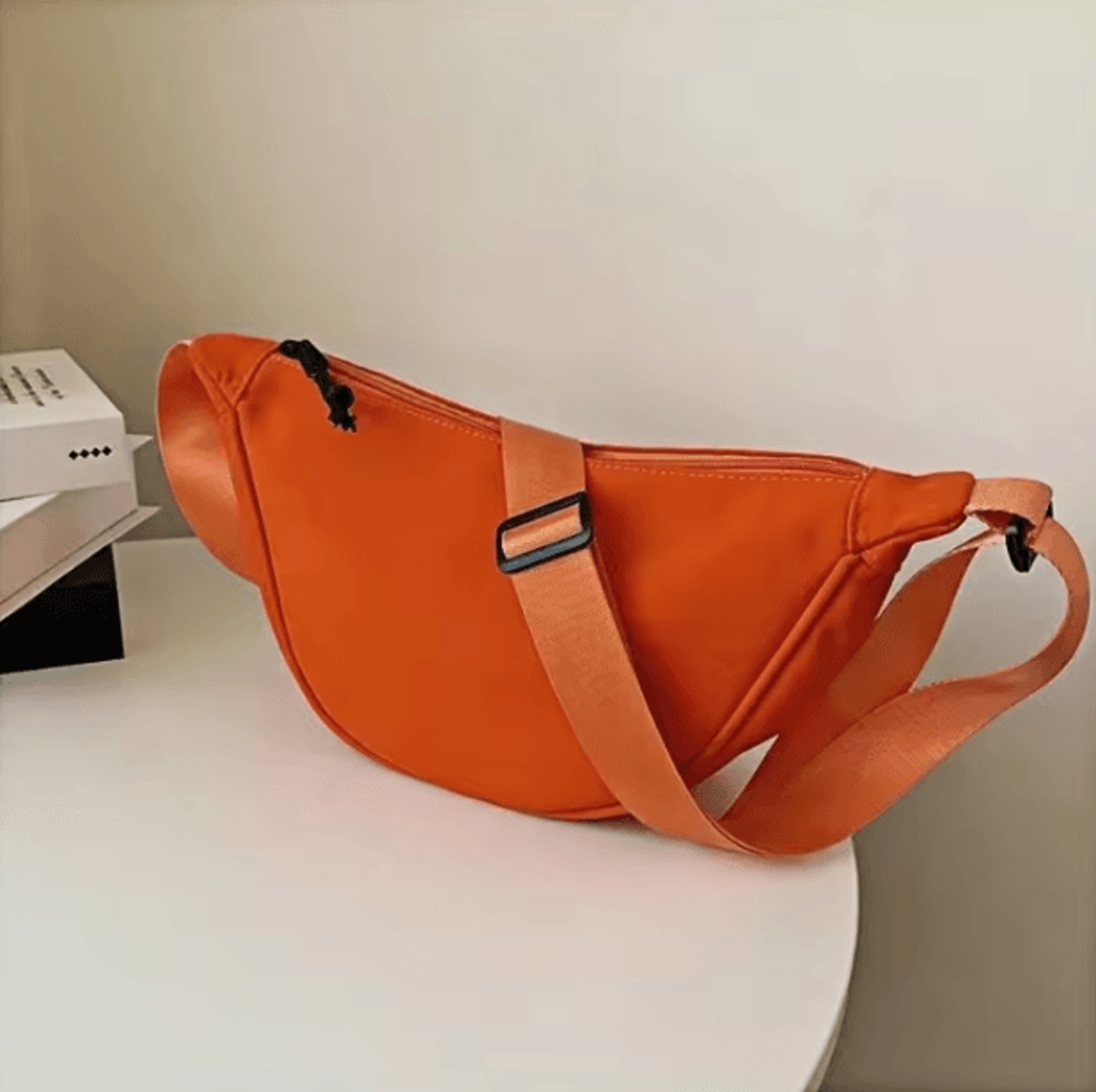 Casual Solid Color Nylon Large Capacity Womens Shoulder And Crossbody Bag 1