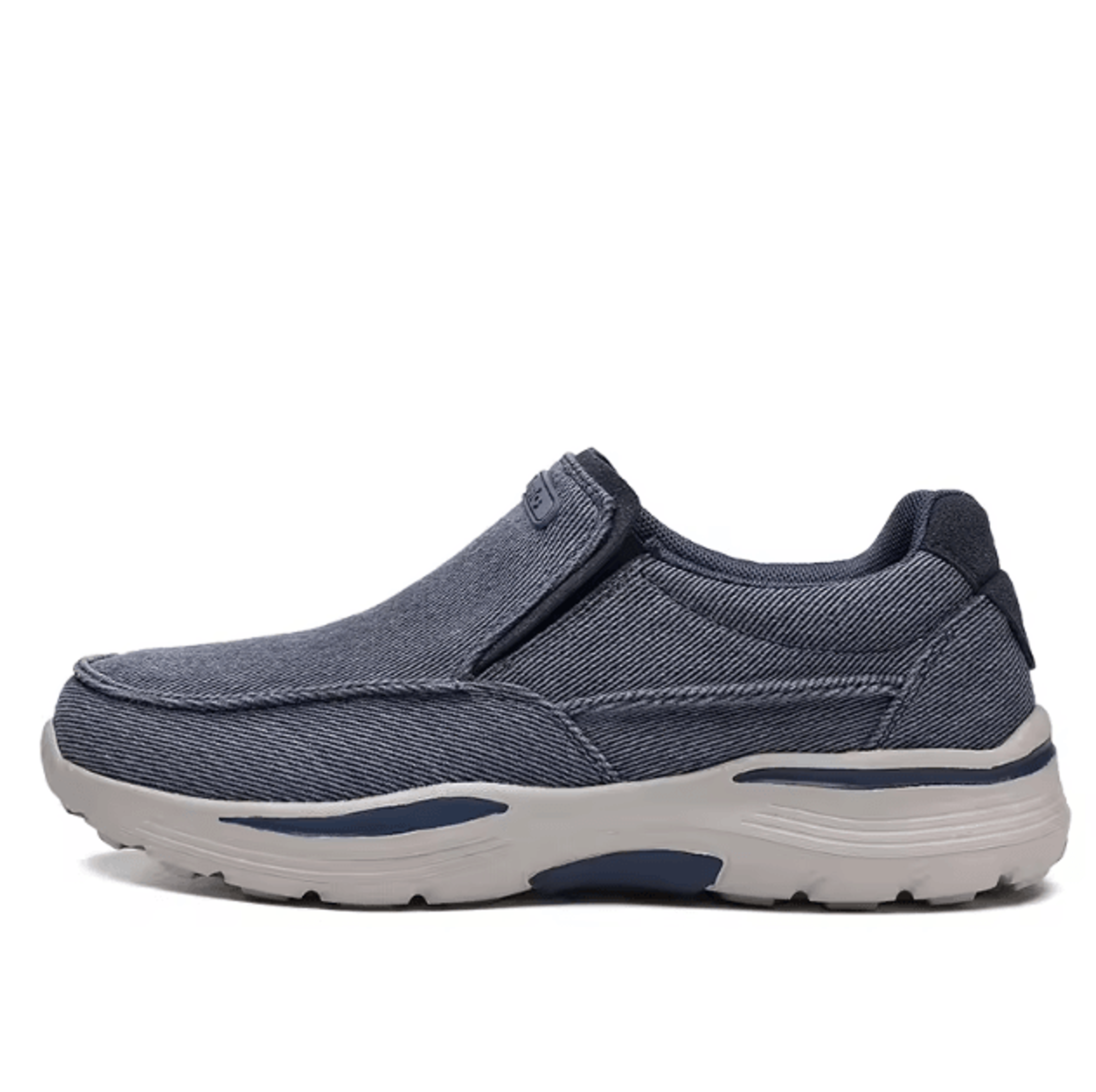 Mens Canvas Casual Shoes Breathable Walking Sneakers Lightweight Sports Loafers 7