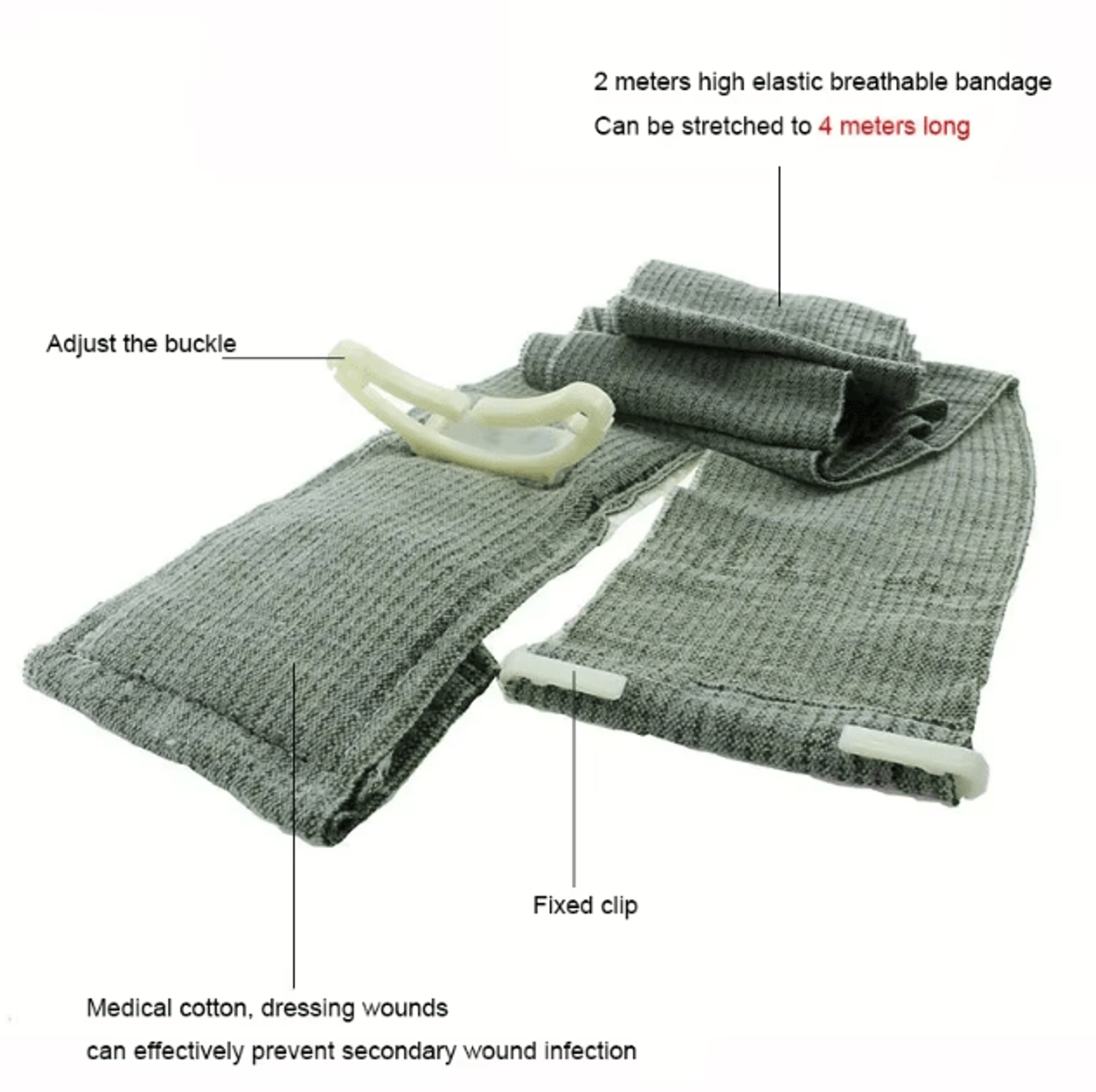 Medical Trauma Kit With Israeli Bandages  Emergency Wound Care Set For Outdoor Camping  Hiking 1
