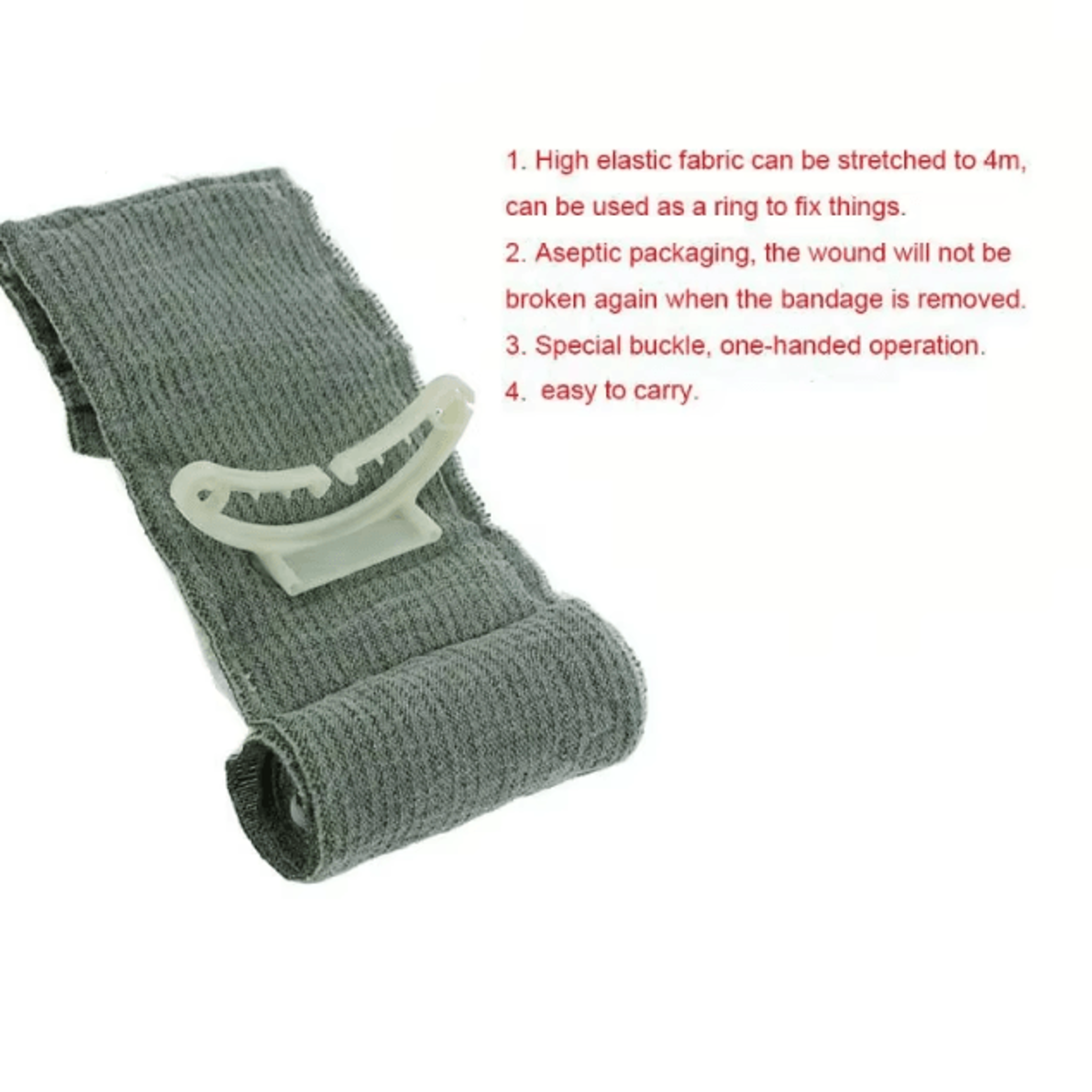 Medical Trauma Kit With Israeli Bandages  Emergency Wound Care Set For Outdoor Camping  Hiking 3