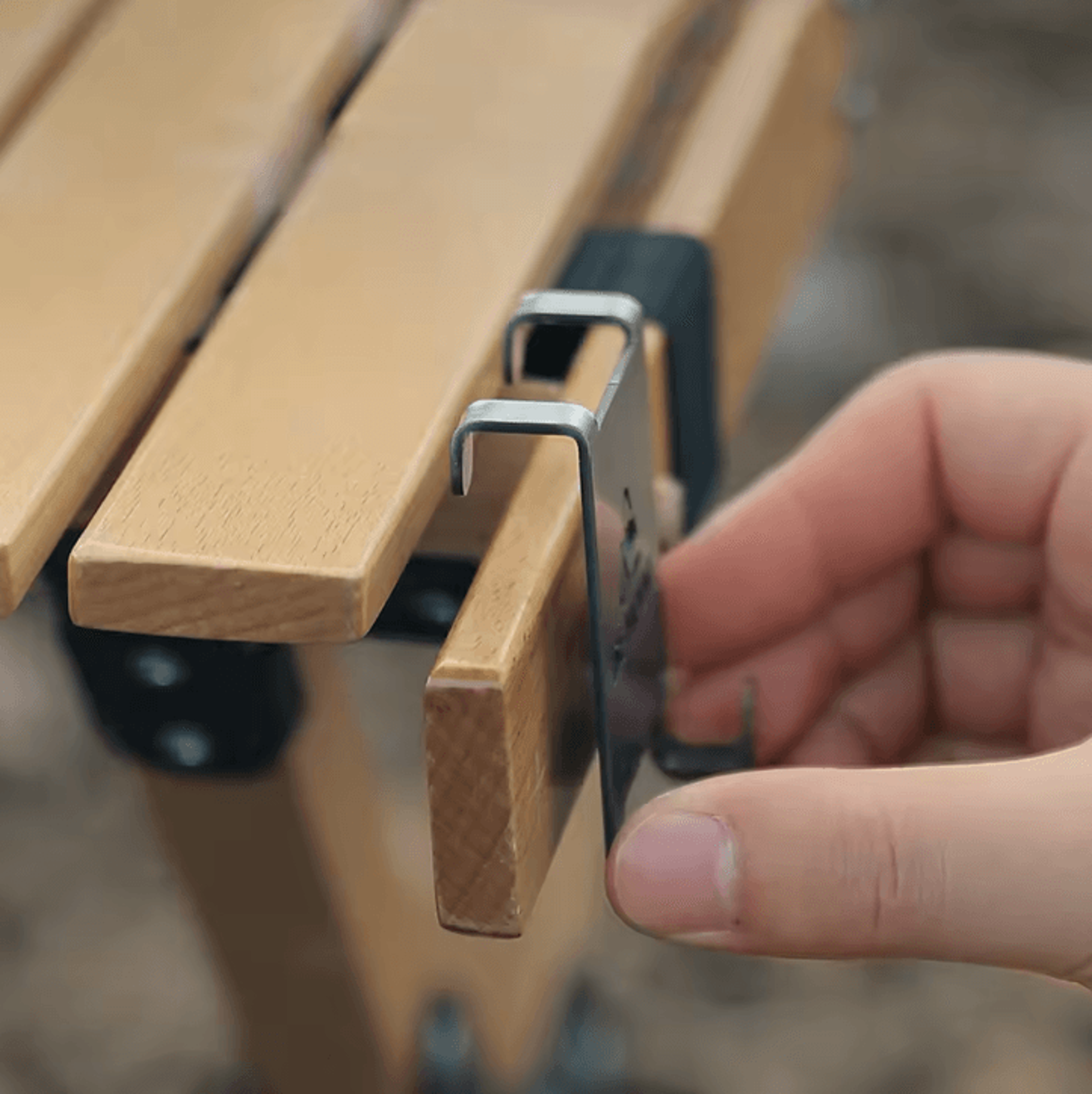Stainless Steel Gas Canister  Stove Hook Set  Outdoor Camping Table Organizer  Hanging Accessory 2