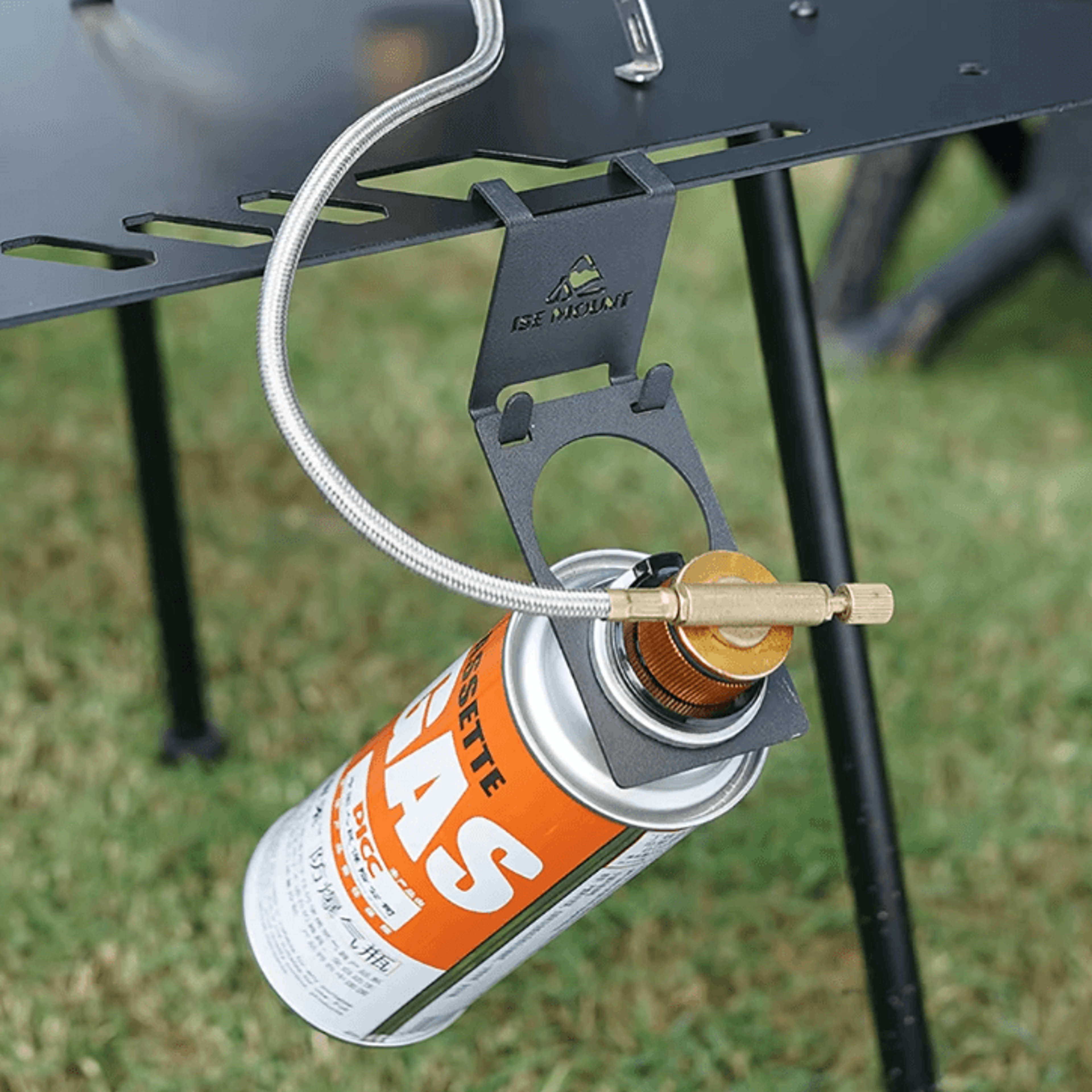 Stainless Steel Gas Canister  Stove Hook Set  Outdoor Camping Table Organizer  Hanging Accessory 3