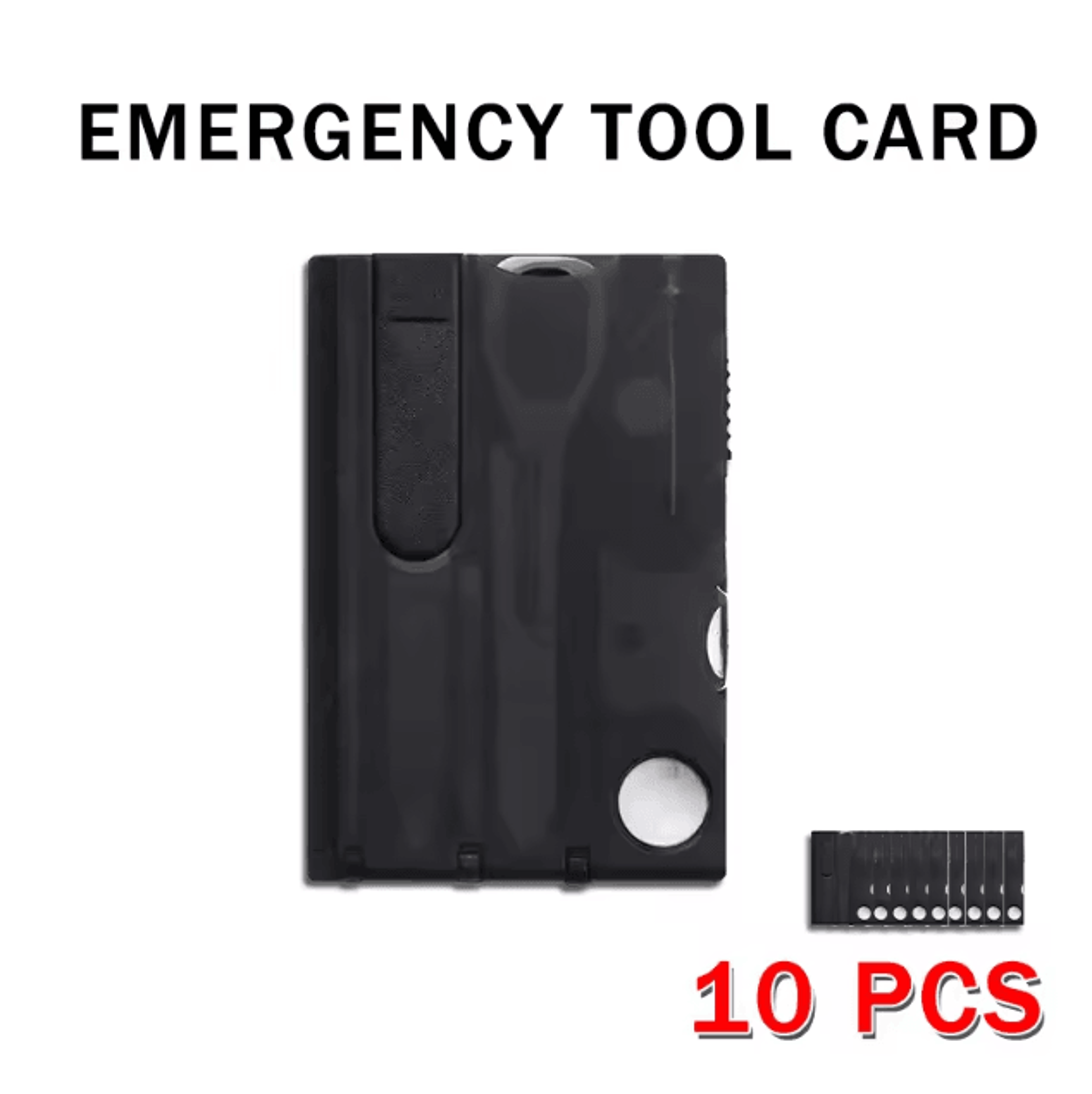 MultiTool Survival Card  Portable Swiss Army Style Wallet Tool For Camping Emergency  Outdoor Repai 13