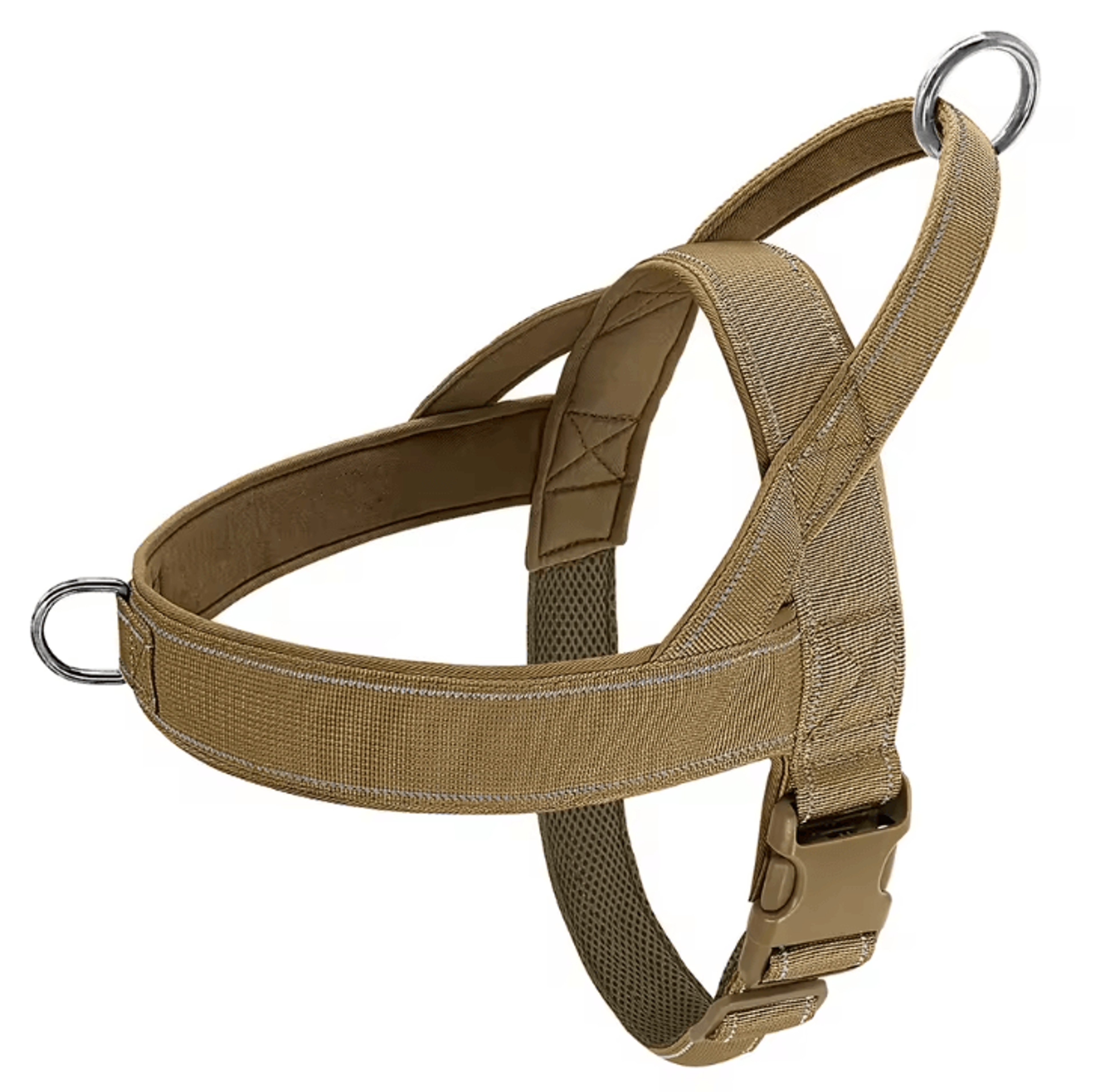 Reflective No Pull Nylon Dog Harness Adjustable Pet Training Vest For Medium Large Dogs 7
