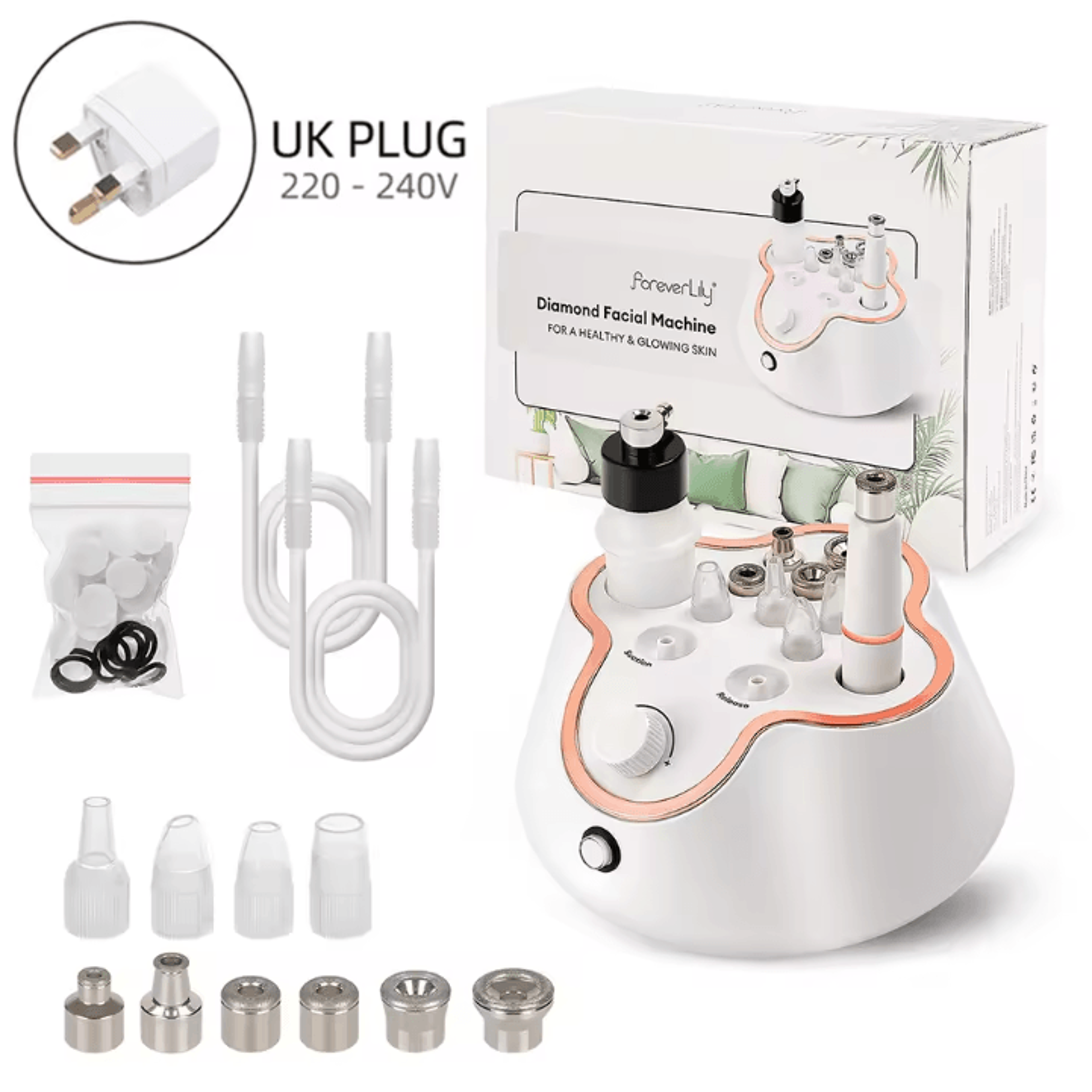 Professional Diamond Microdermabrasion Machine  Facial Exfoliation  Deep Skin Care Device 11