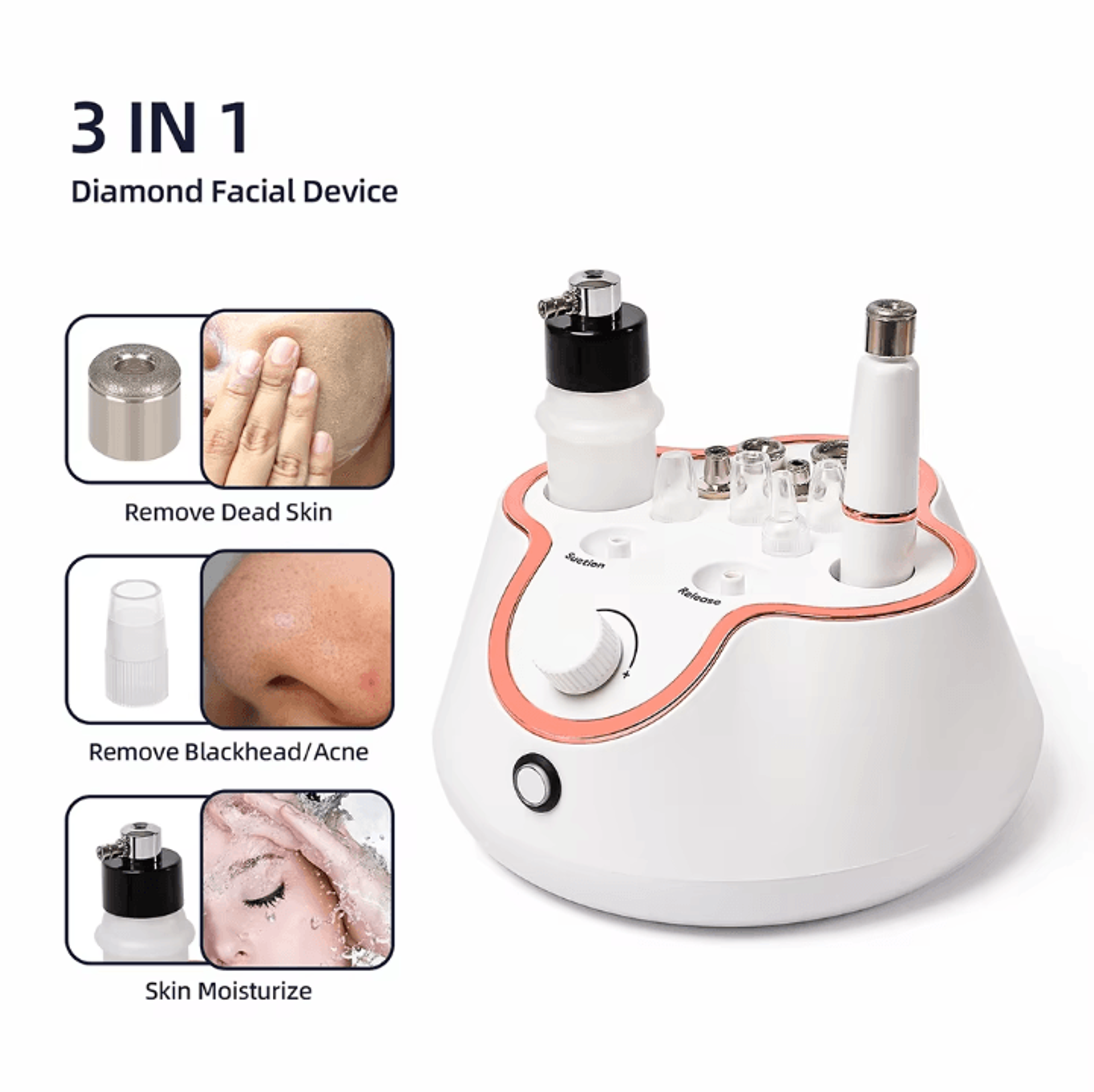 Professional Diamond Microdermabrasion Machine  Facial Exfoliation  Deep Skin Care Device 1