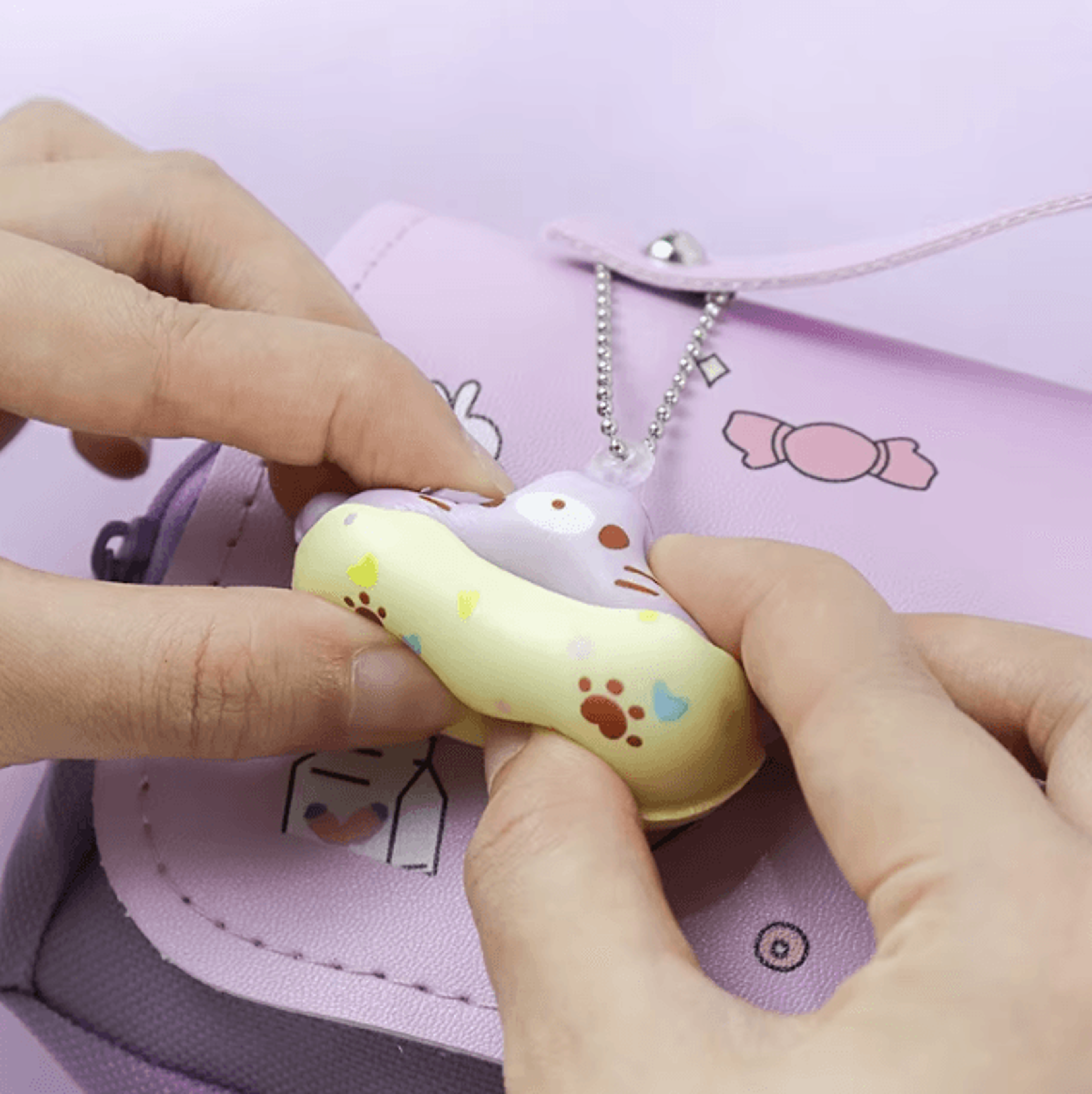 3D Kawaii Pencil Case Cute Waterproof Decompression Pen Pouch Organizer For School Supplies 3