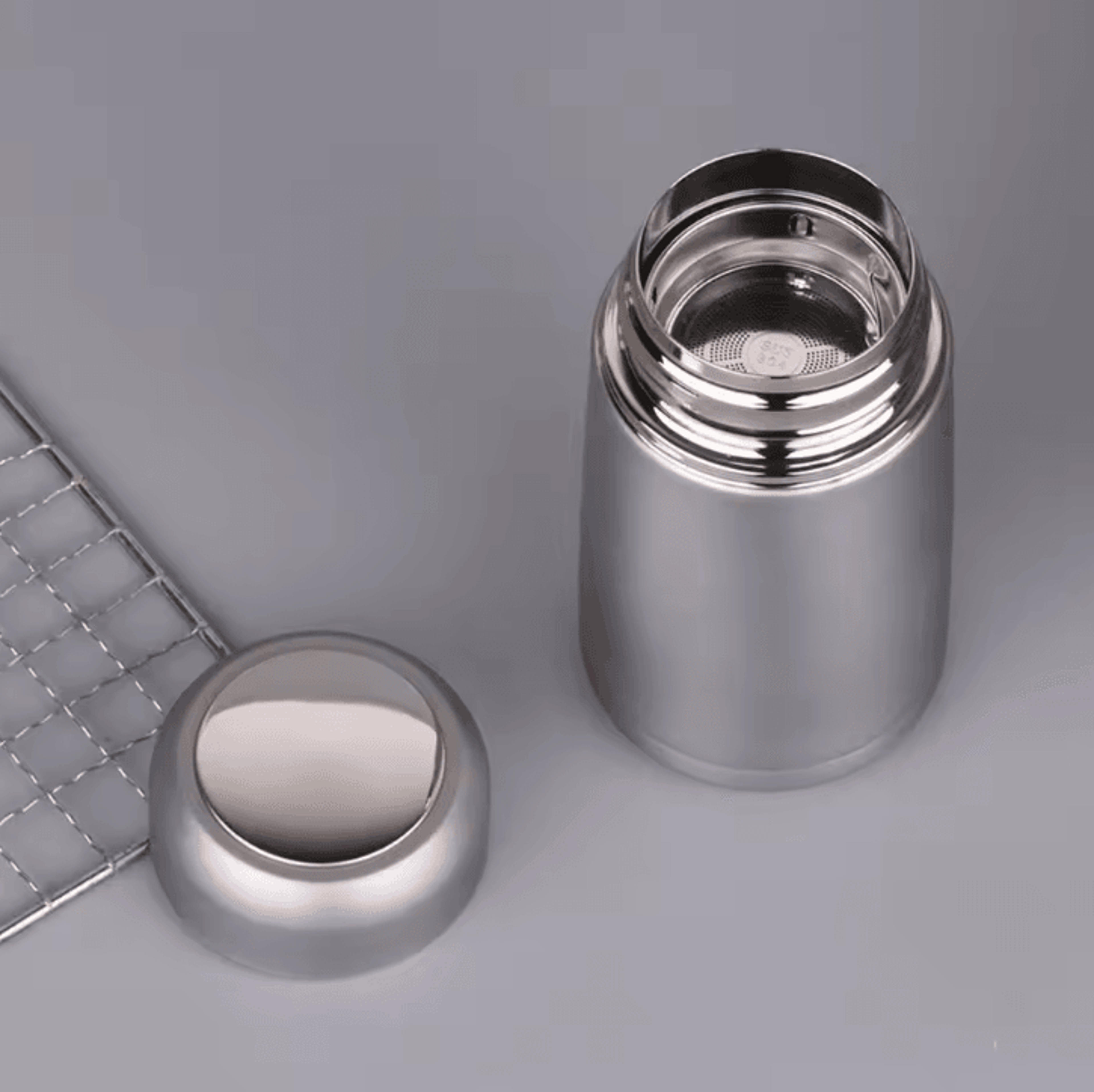 MiniCharm Cute Thermos Bottle  350ML Stainless Steel Insulated Travel Mug For Coffee  Drinks 2