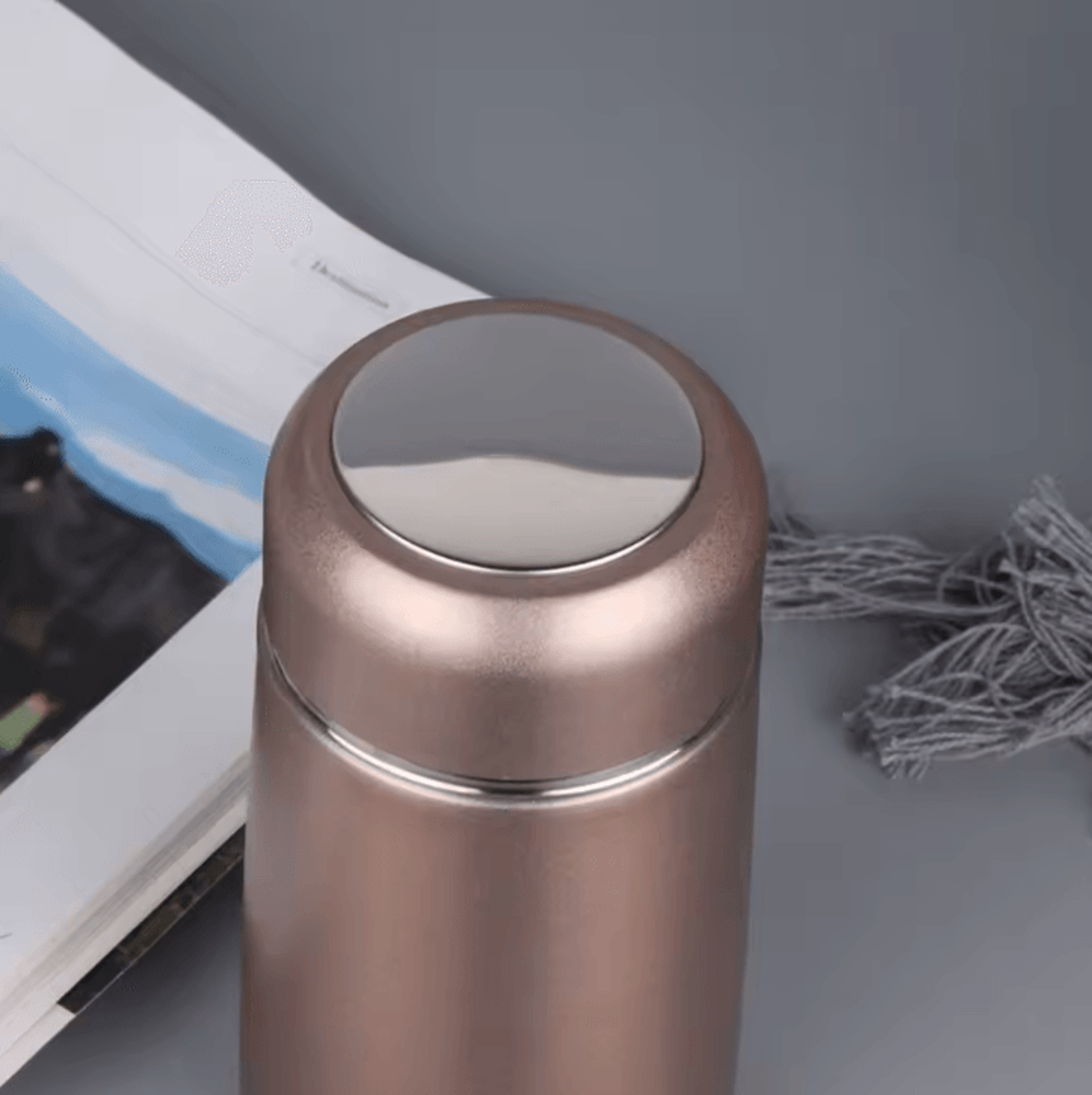 MiniCharm Cute Thermos Bottle  350ML Stainless Steel Insulated Travel Mug For Coffee  Drinks 3