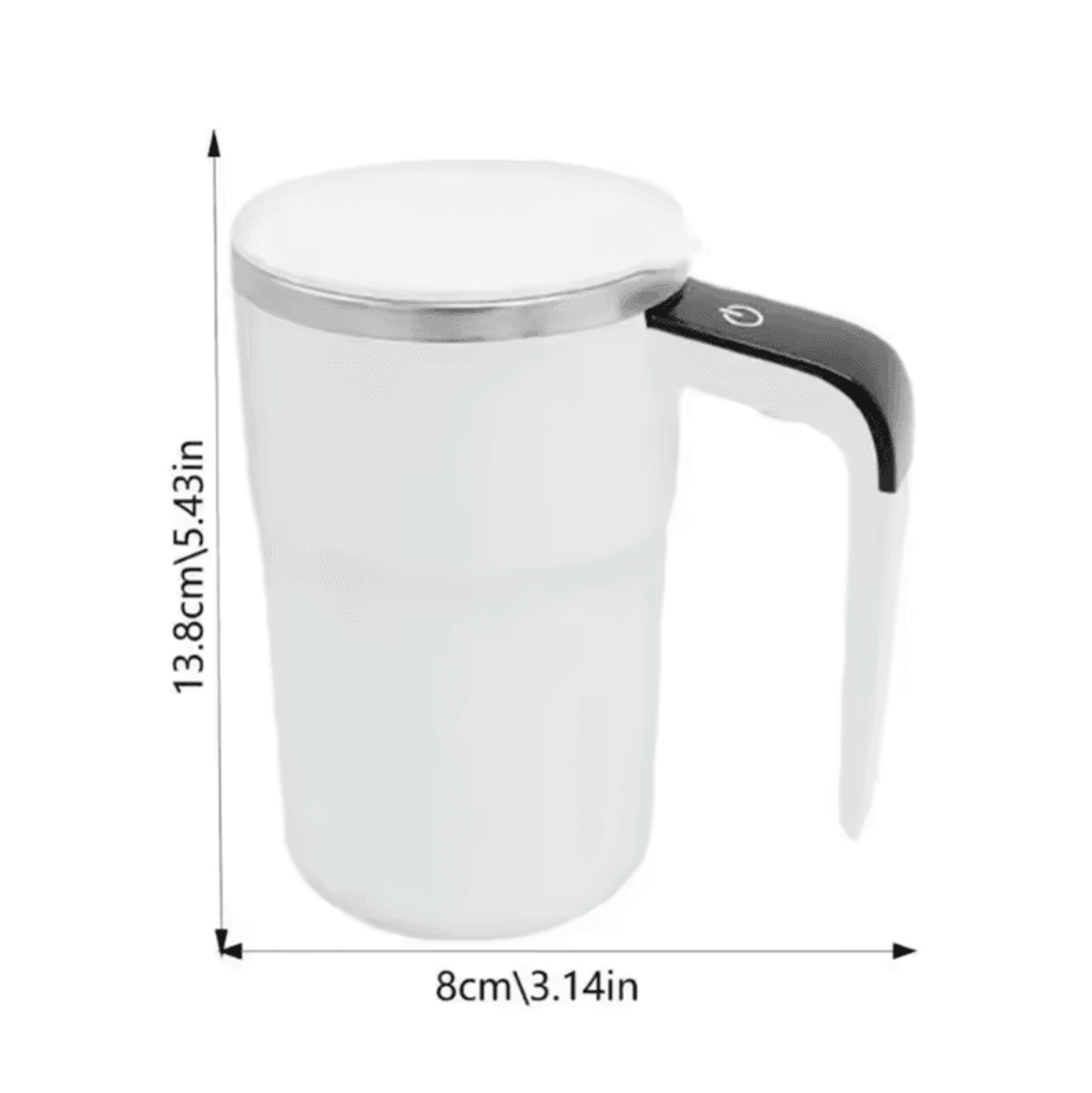 SmartMix SelfStirring Coffee Mug  Electric Mixing Cup With LED Temperature Display 380ML 5