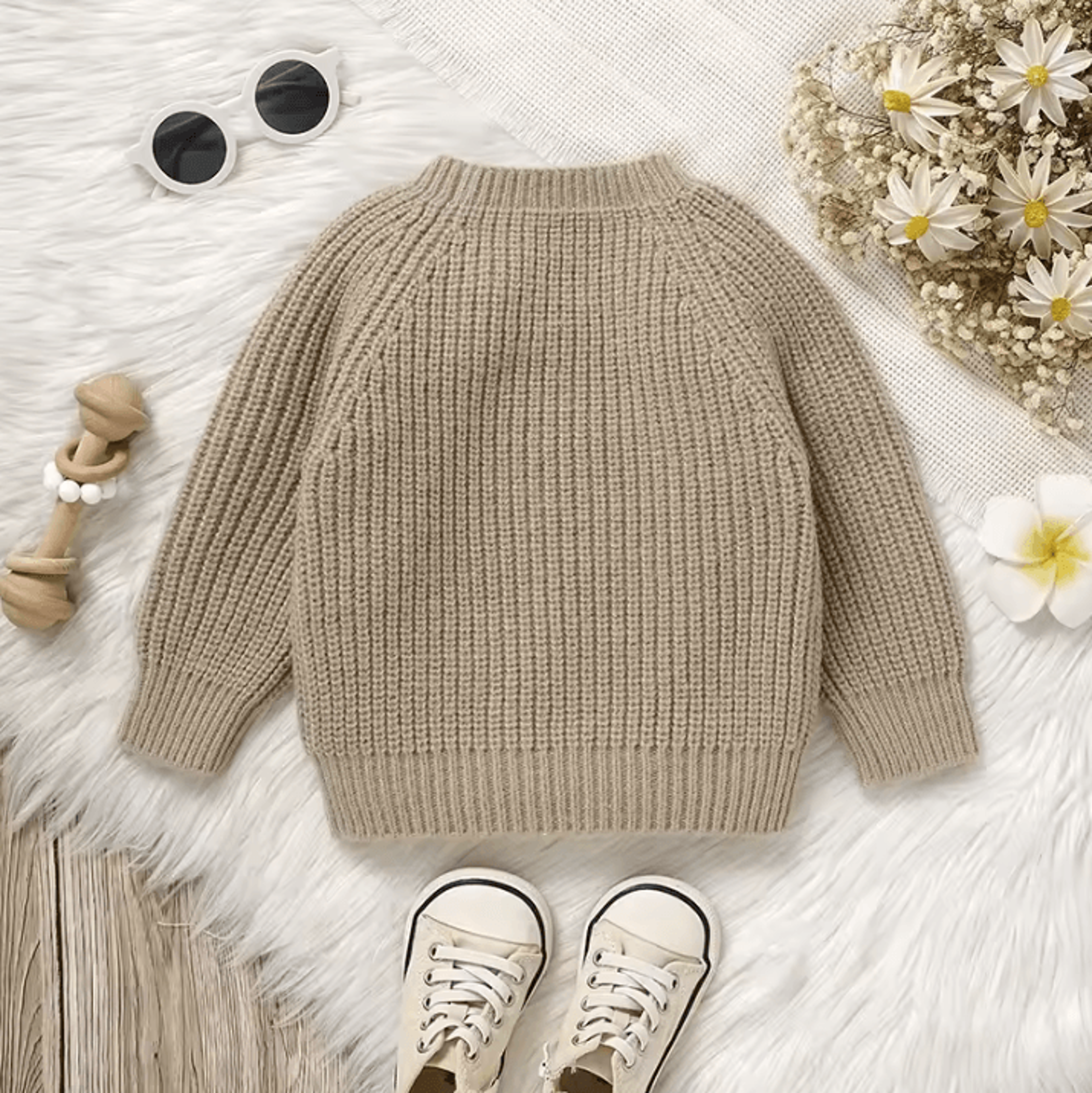 Cartoon Baby Hedgehog Knit Sweater Long Sleeve Toddler Knitted Pullover 2