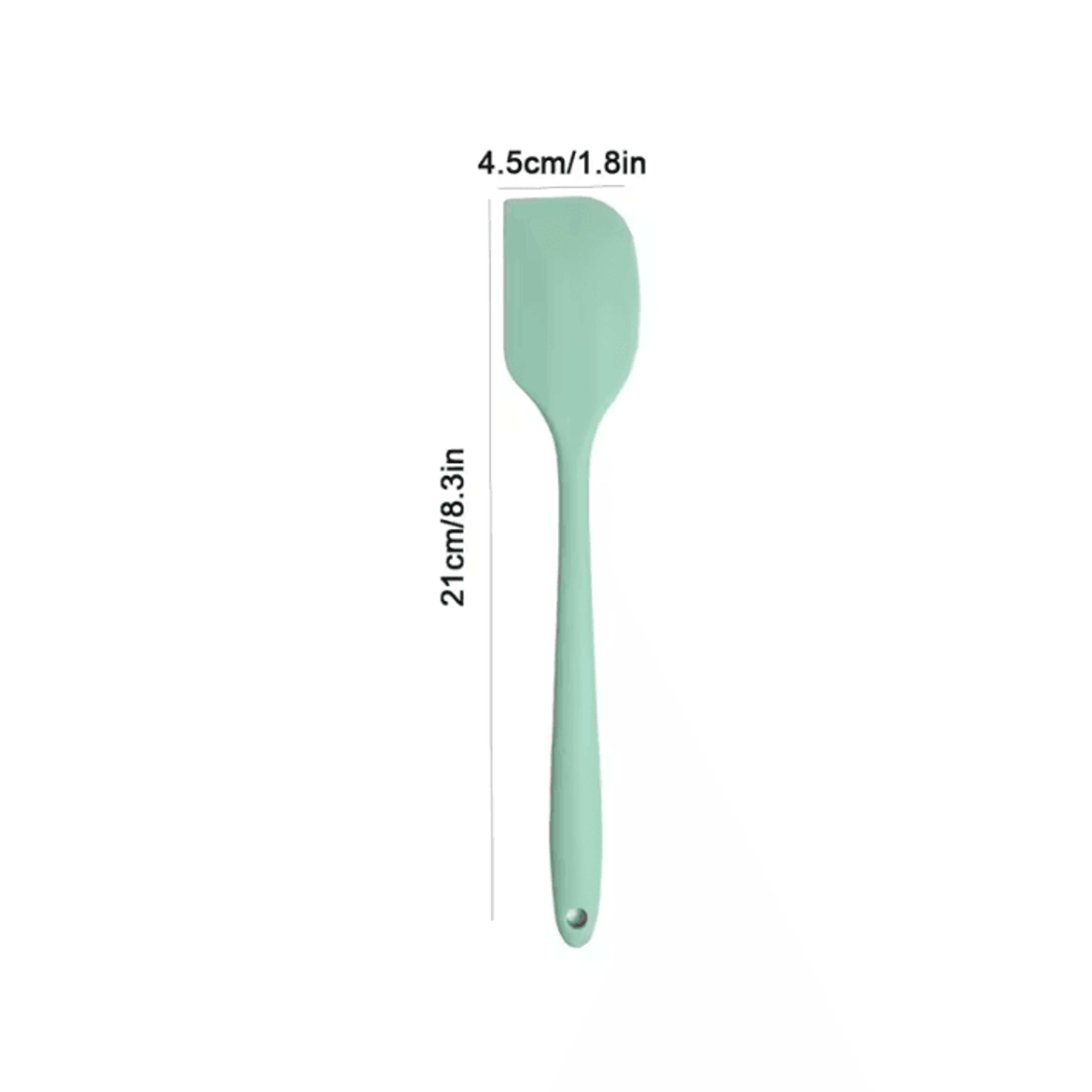 HeatResistant Silicone Cream Spatula  NonStick Butter  Baking Scraper Tool 7