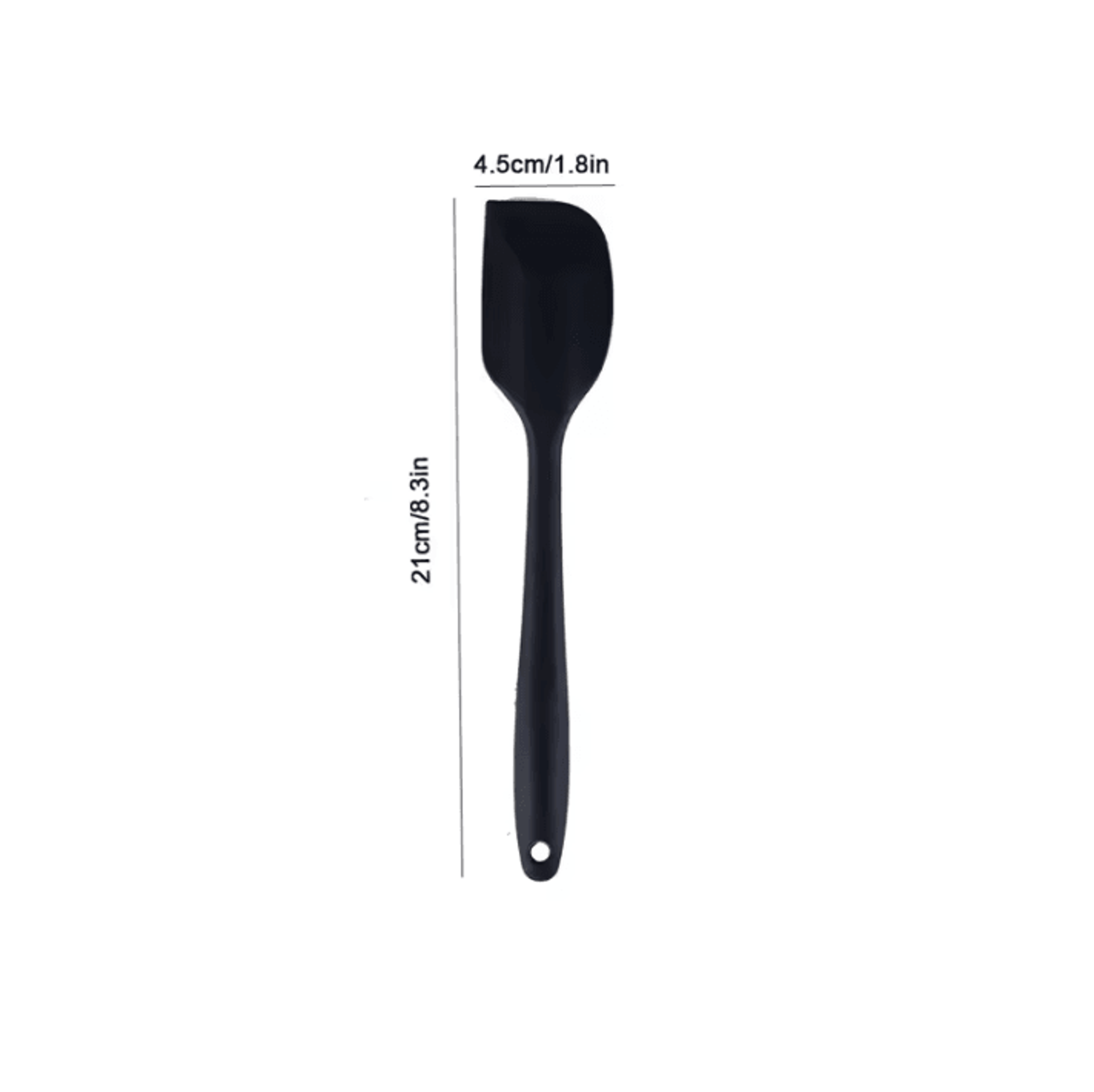 HeatResistant Silicone Cream Spatula  NonStick Butter  Baking Scraper Tool 9