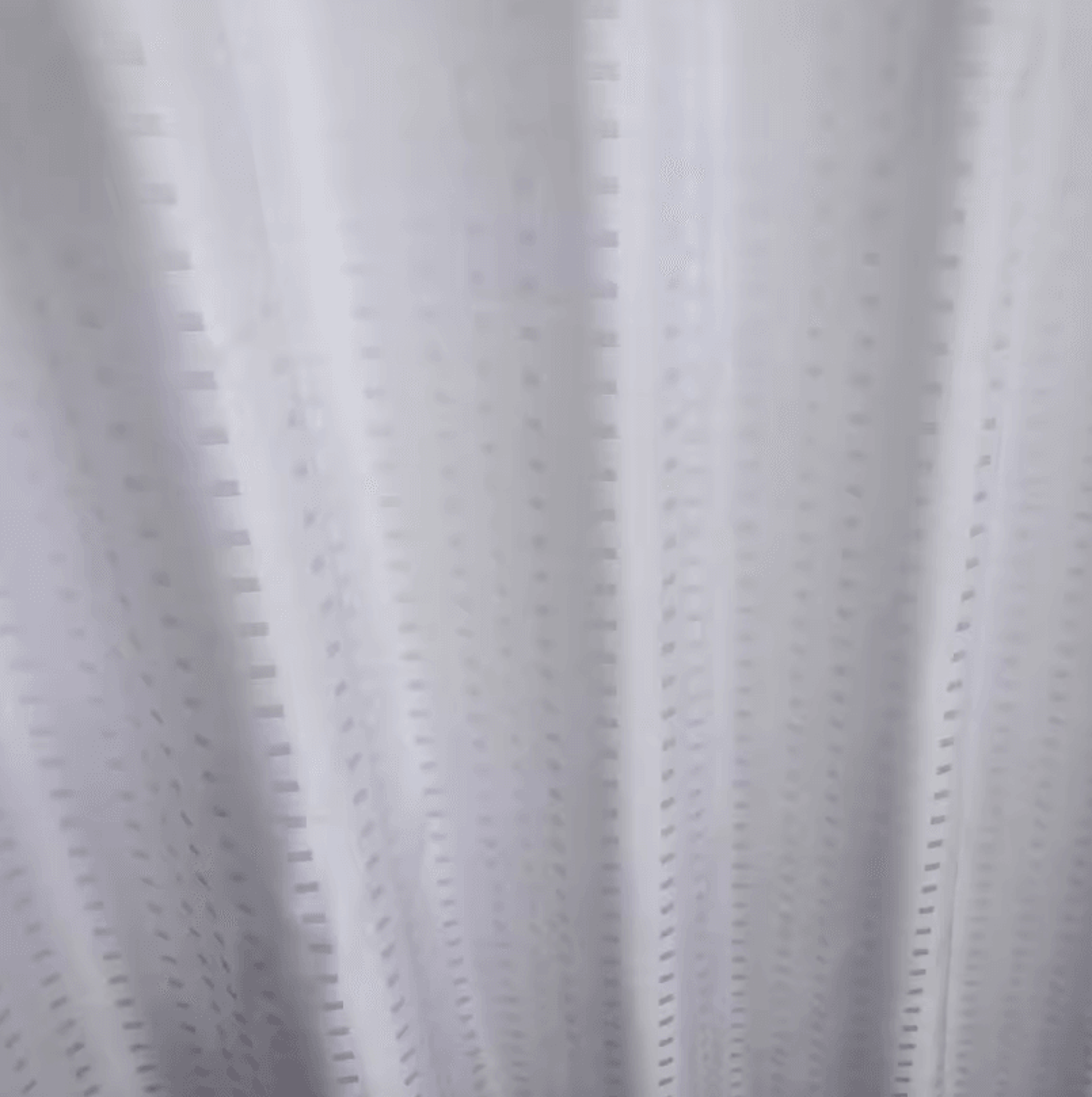 HotelGrade Water Repellent Polyester Shower Curtain  Durable Fabric Bathroom Liner With Weighted Bo 5