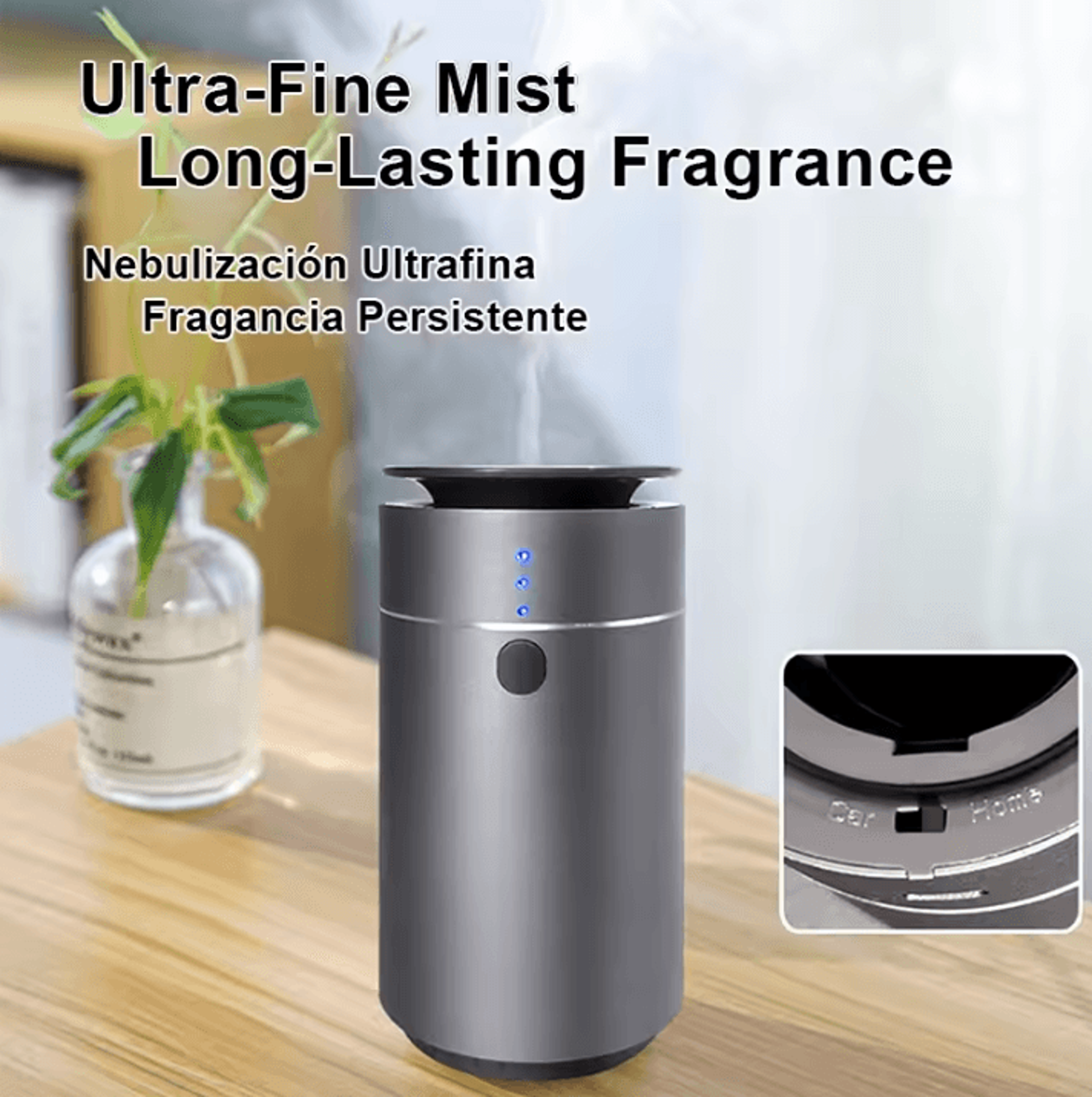 Smart Essential Oil Aroma Diffuser  Auto Sensing Timer Fragrance Machine For Home  Car 1