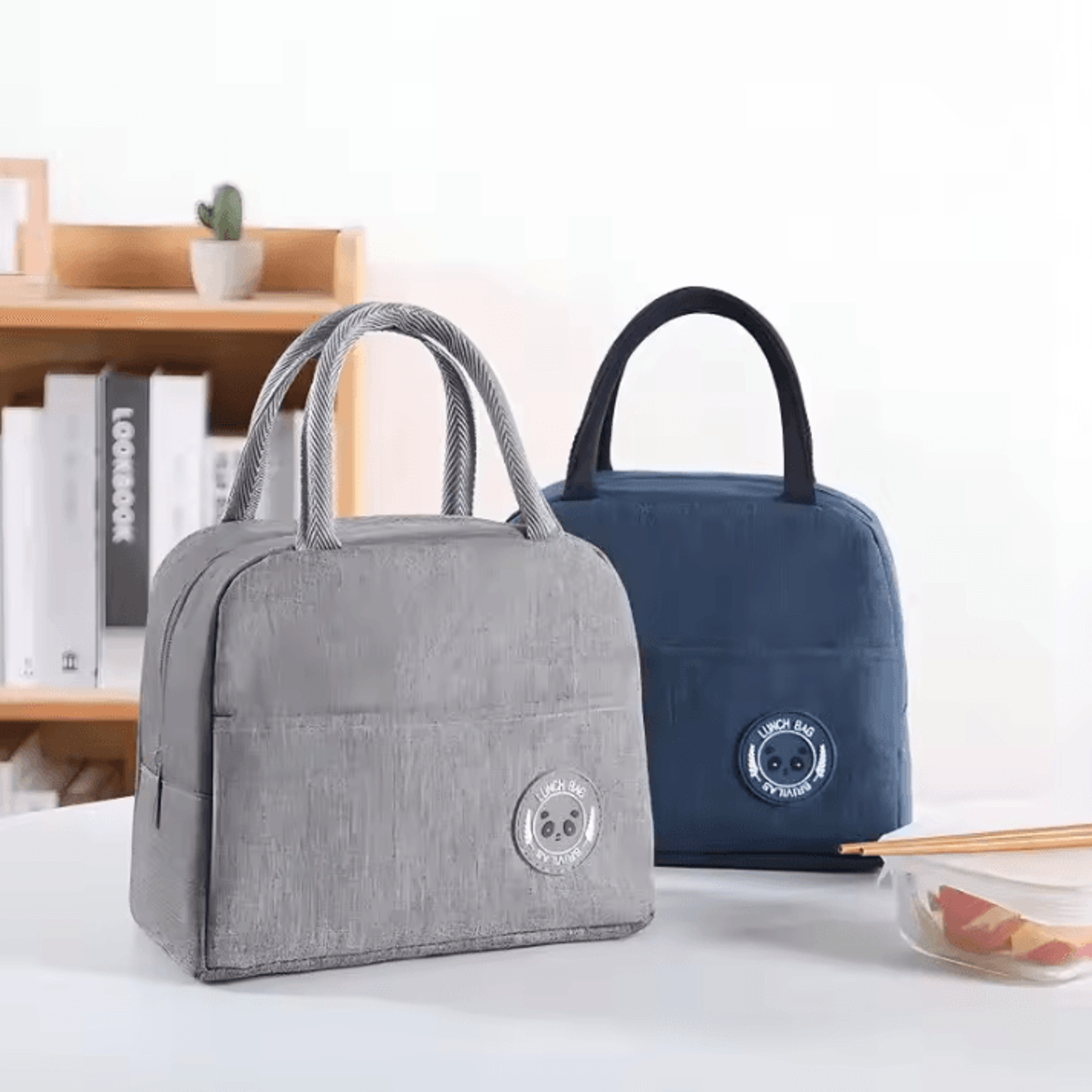 Insulated Bento Lunch Bag  Aluminum Foil Thermal Meal Carrier For School  Work 1
