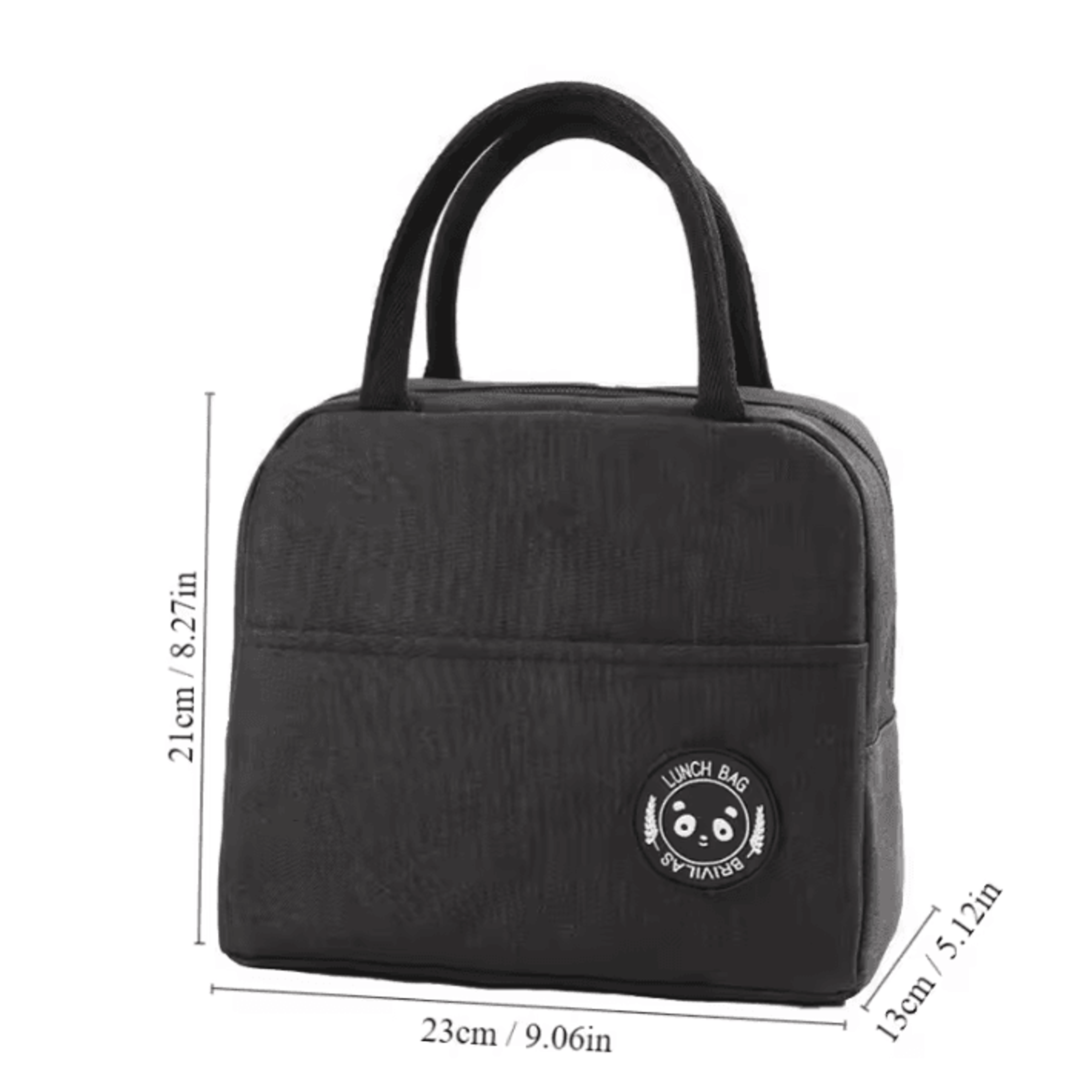 Insulated Bento Lunch Bag  Aluminum Foil Thermal Meal Carrier For School  Work 6