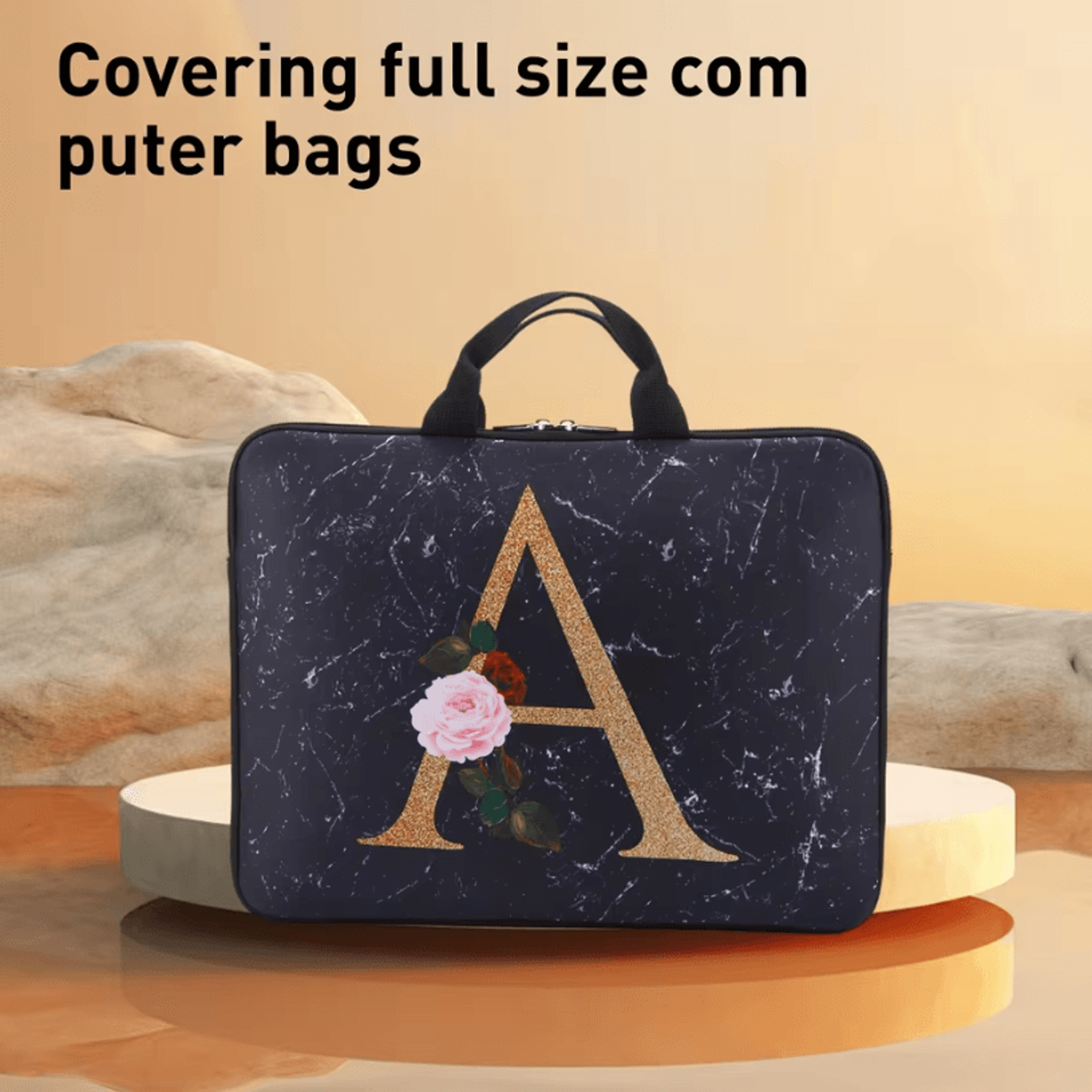 Printed Laptop Sleeve Bag  Stylish Protective Handbag Case For 1117 Inch Laptops 2
