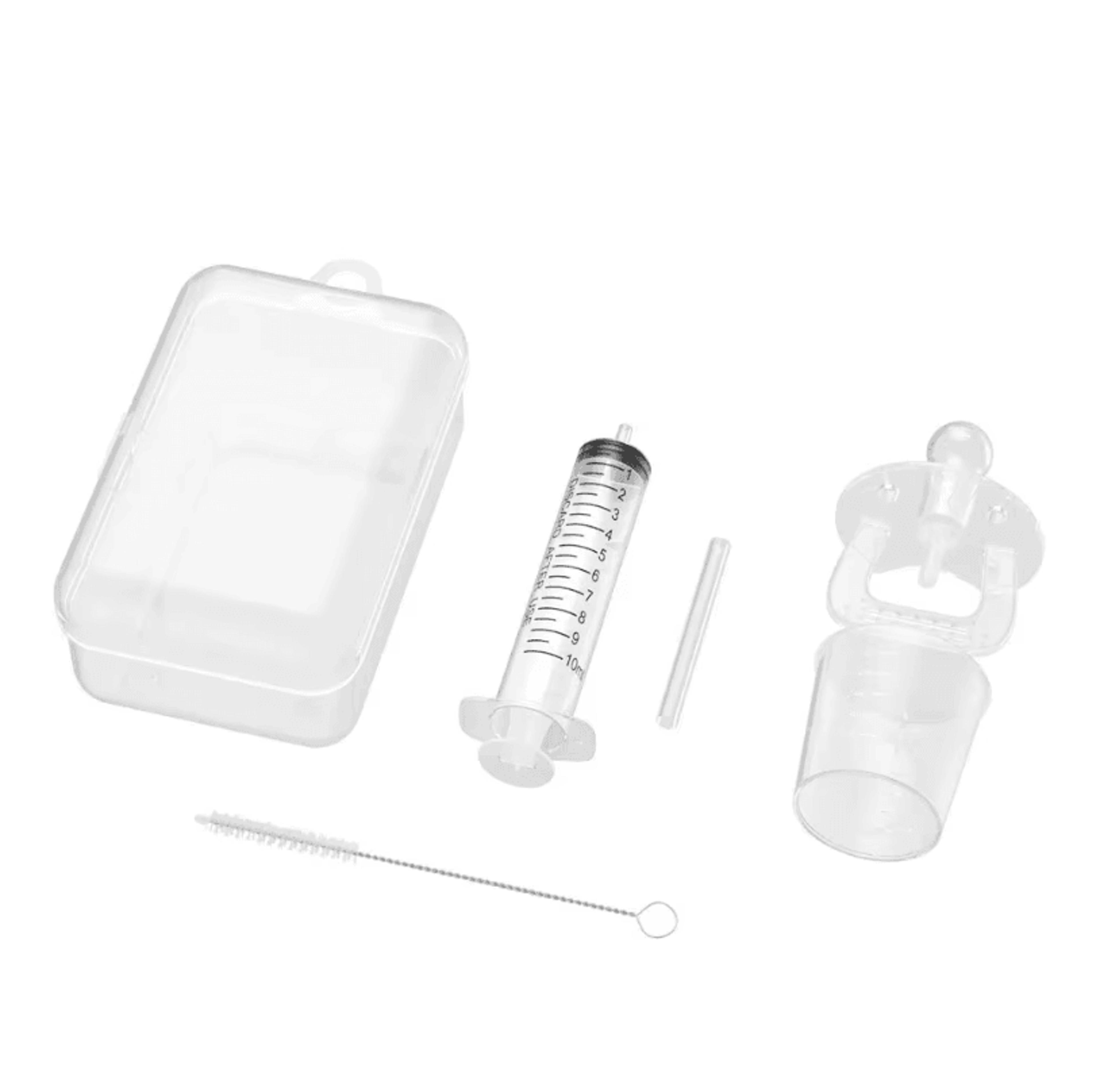 Baby Medicine Dispenser Pacifier With Oral Syringe 10ml Liquid Feeder For Infants And Toddlers 5