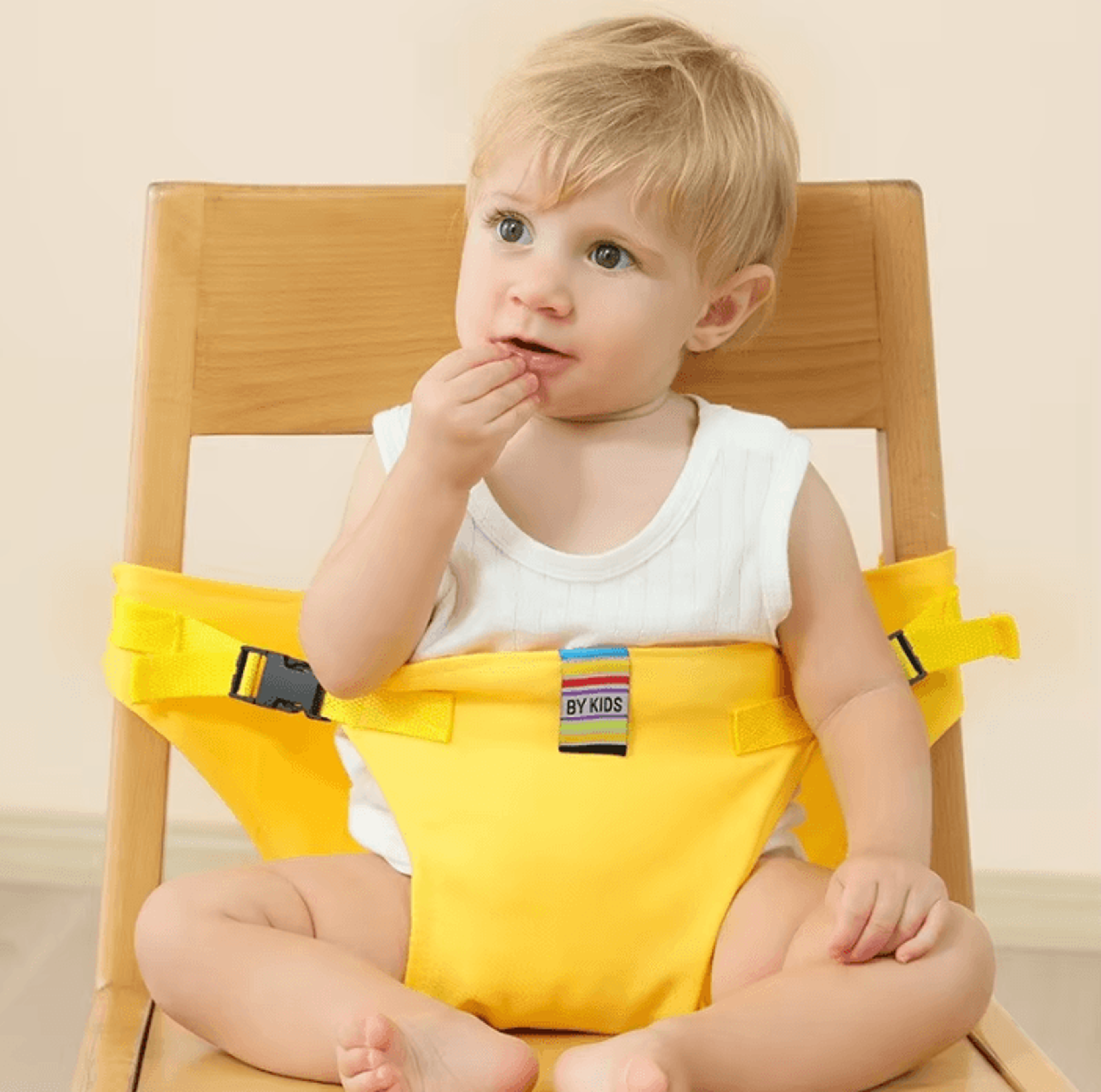 Portable Baby Dining Chair Safety Harness  Foldable Seat Belt For Secure Feeding 0