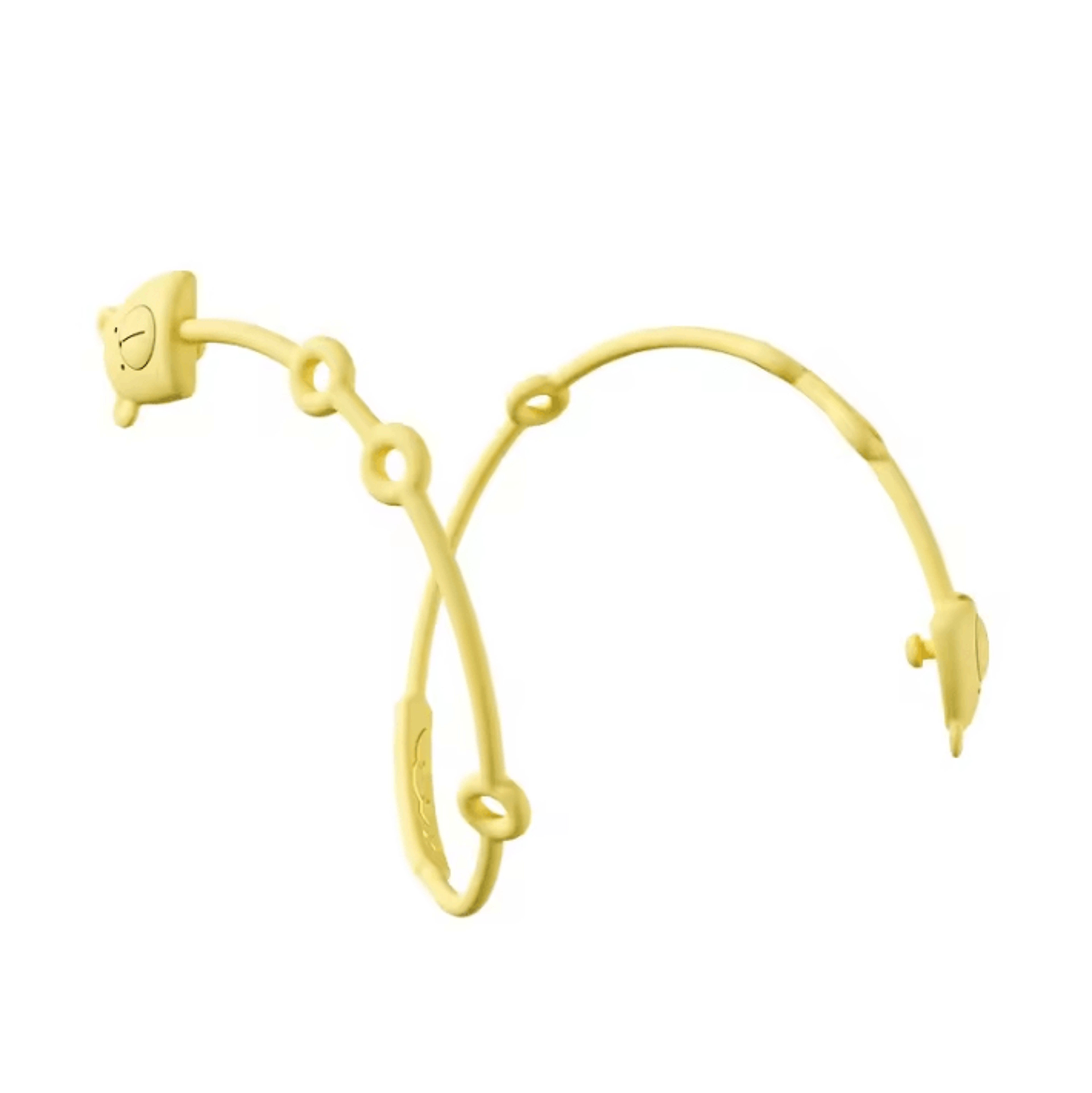 Adjustable Bear Silicone Pacifier Clip Chain For Secure  Safe Baby Use 5