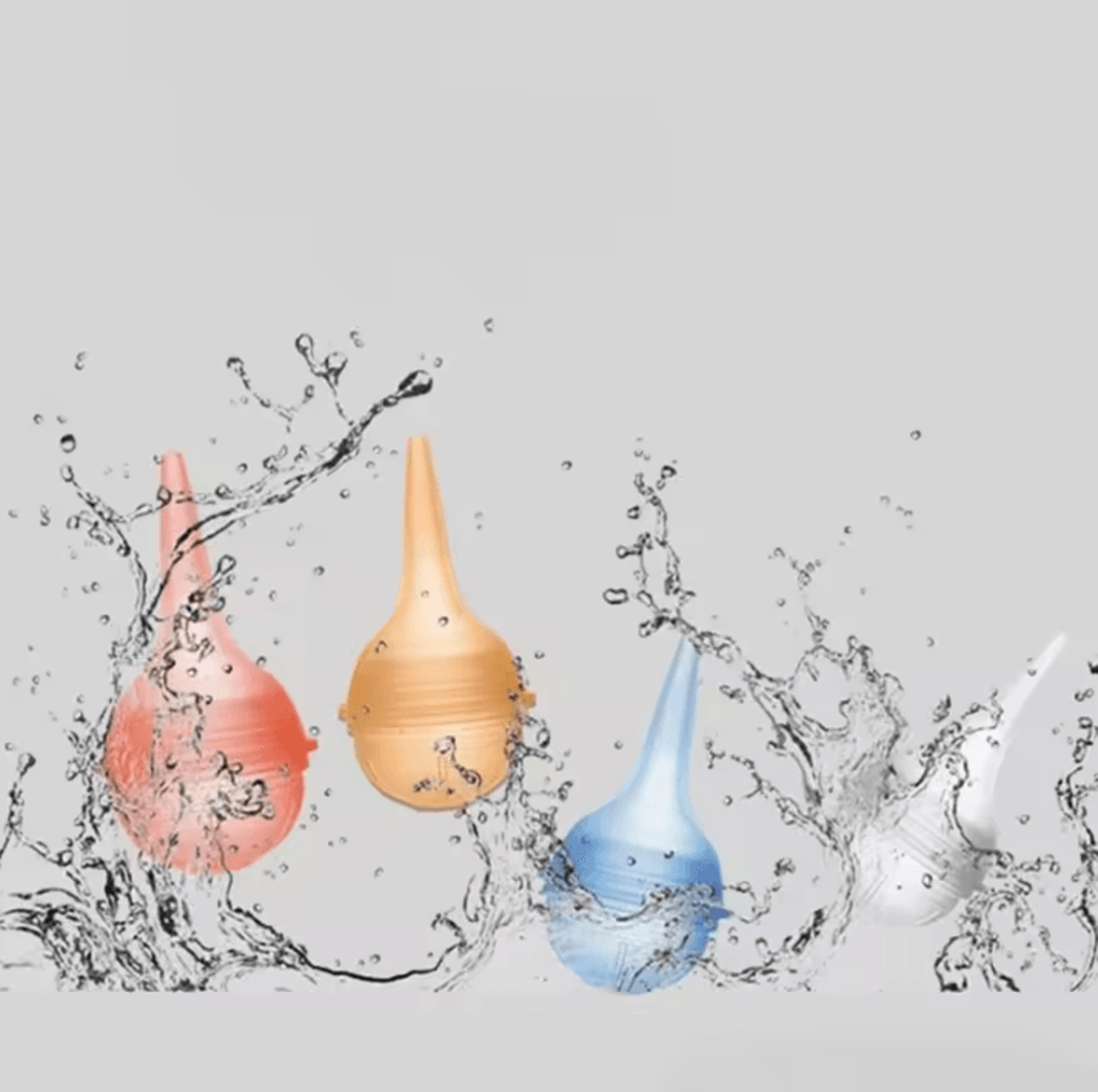 Gentle Silicone Baby Nasal Aspirator For Safe  Easy Nose Cleaning 1