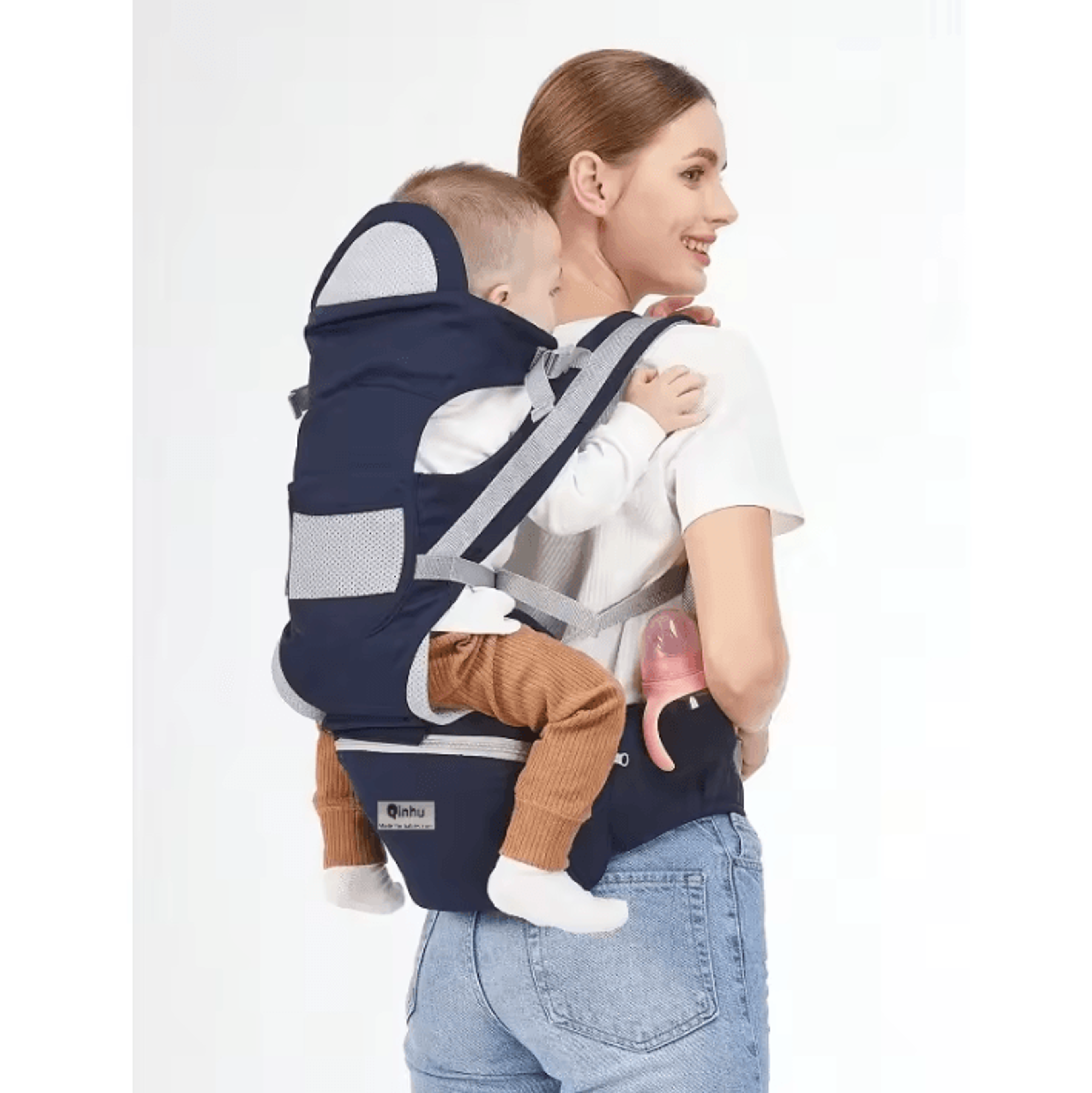 Ergonomic Baby Hip Seat Carrier With Adjustable Sling Support For Infants  Toddlers 2