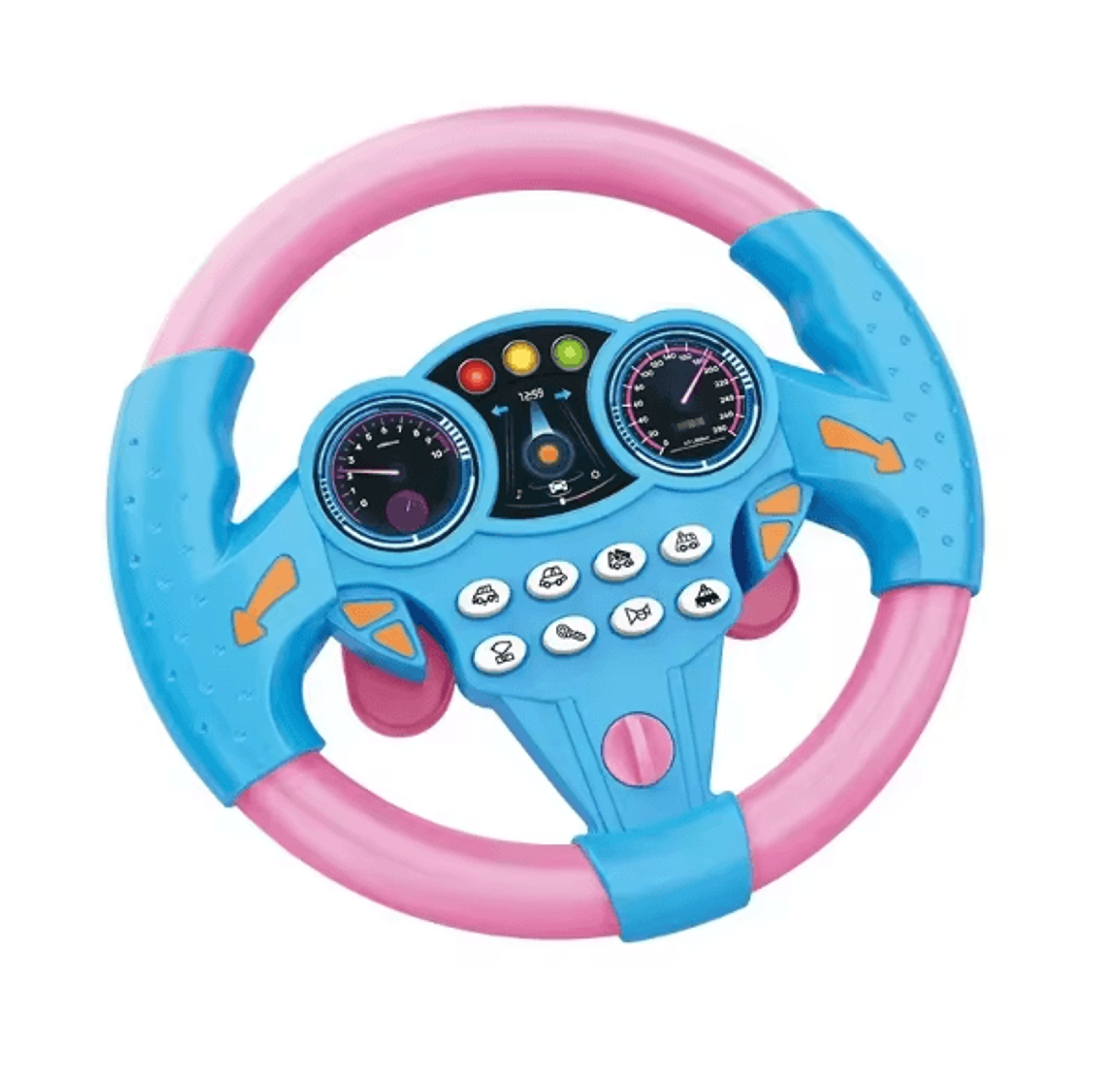 Interactive Baby Steering Wheel Toy For Stroller  Early Learning Play 5