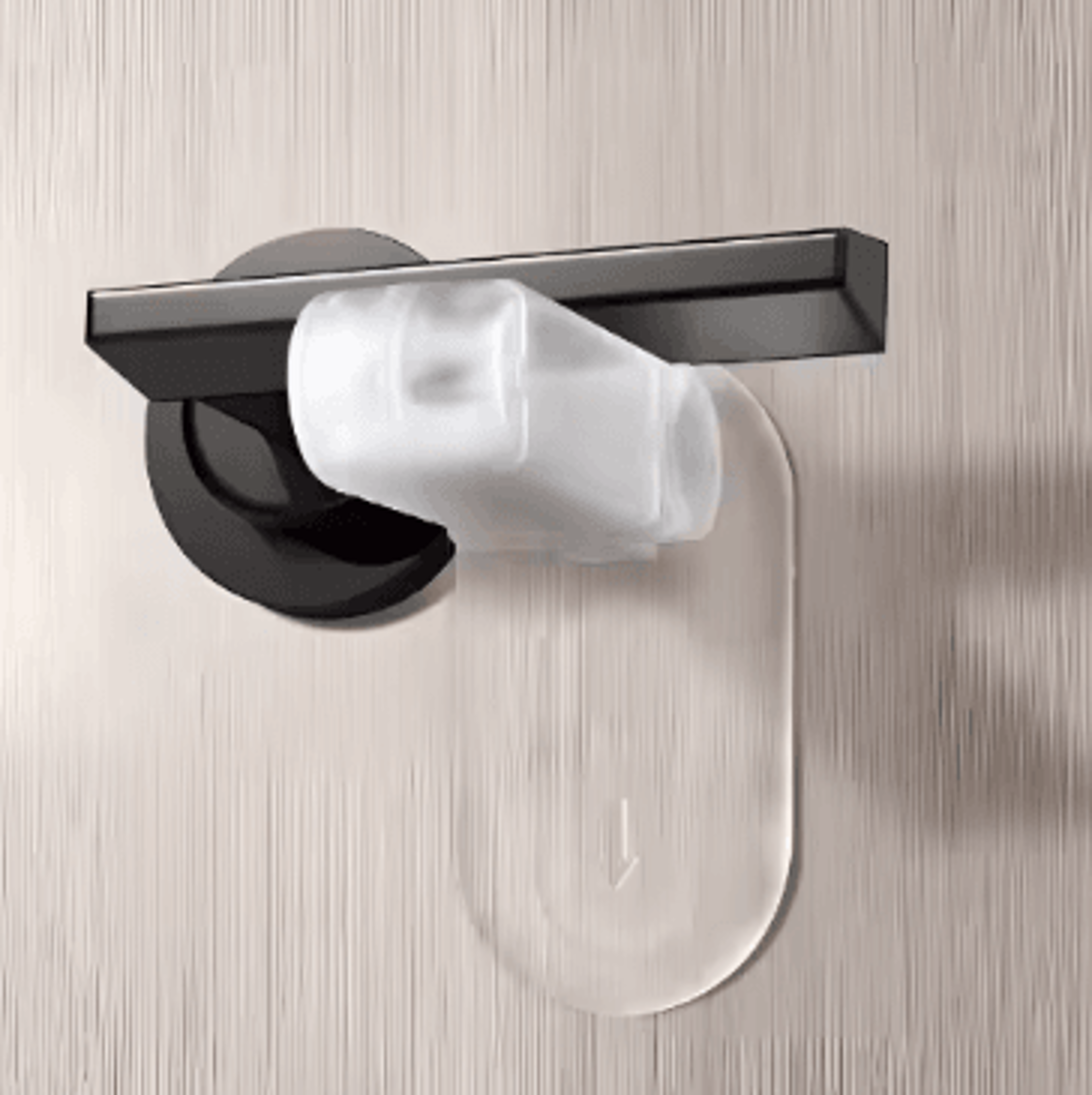 NoDrill Child Safety Door Lever Lock  SelfAdhesive Baby Proof Handle Lock 5