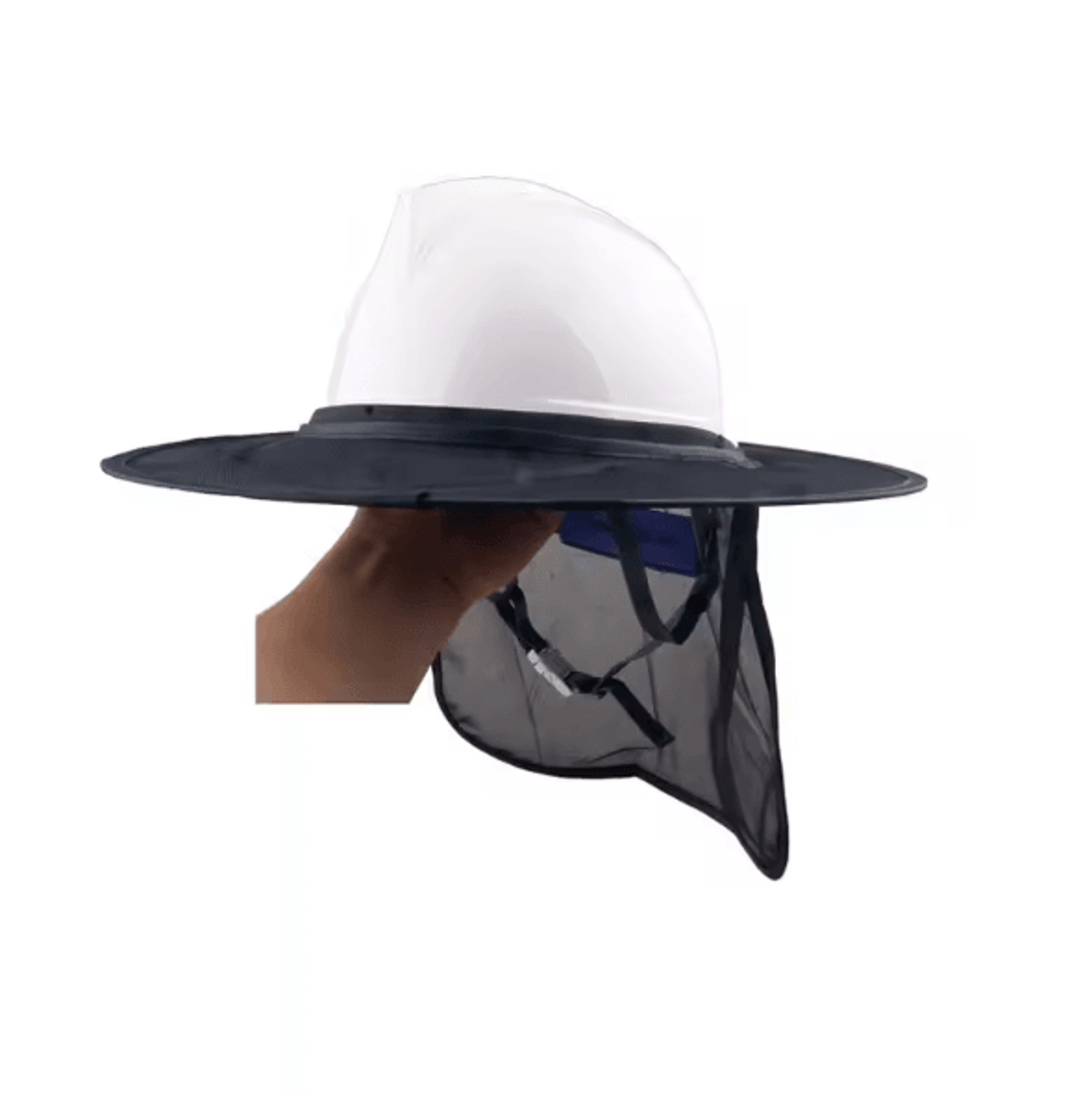 SunShield Pro Reflective Hard Hat Neck Shade For Outdoor Work 3