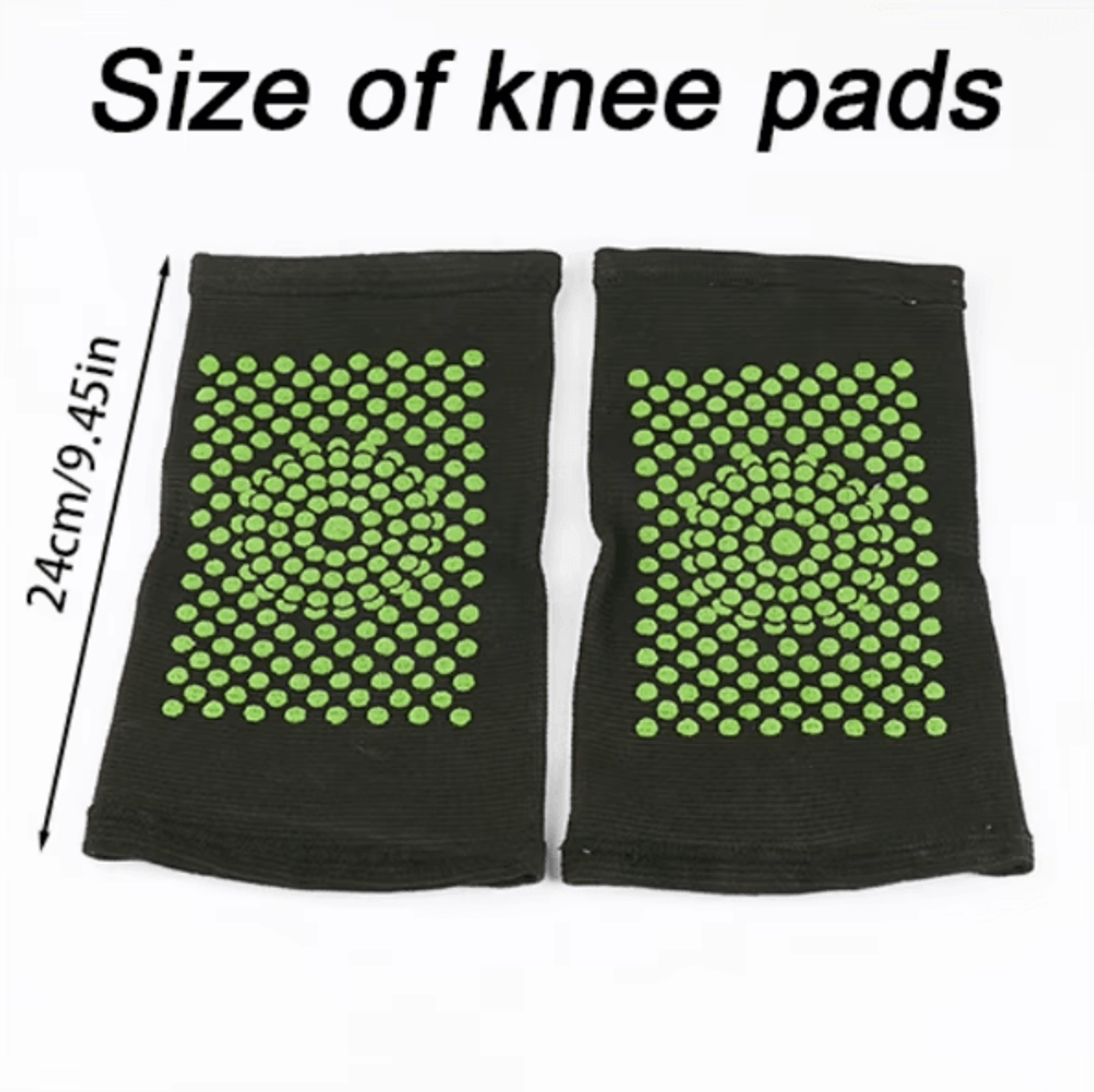 ThermoRelief Wormwood Heated Knee Support Brace Latex Compression Sleeve For Pain Relief  Joint Pro 4