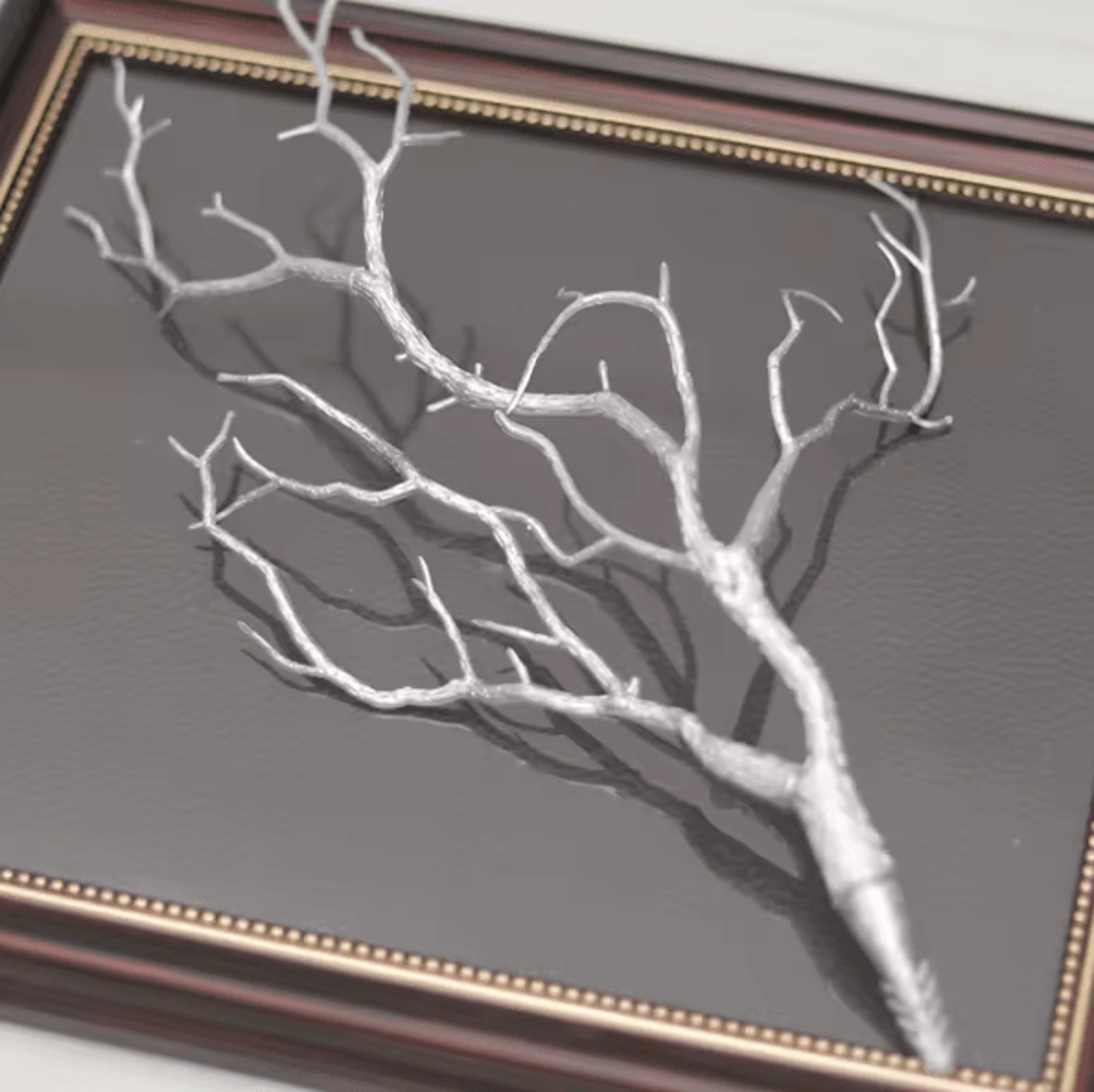 Golden Antler Branch Decor  Artificial Twigs For DIY Crafts  Holiday Styling 10