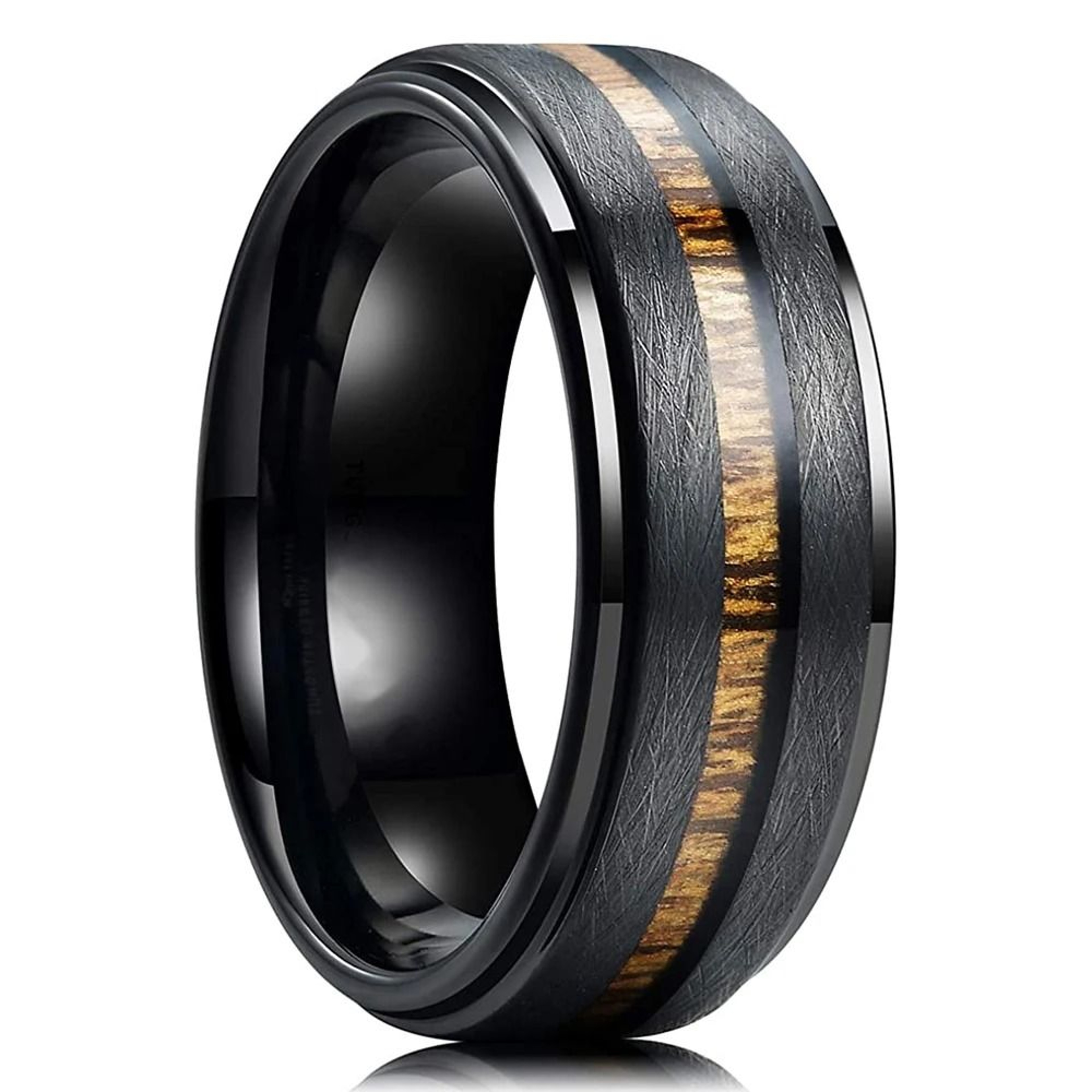 Why Choose Our Whiskey Barrel Wood Guitar String Wedding Band 15