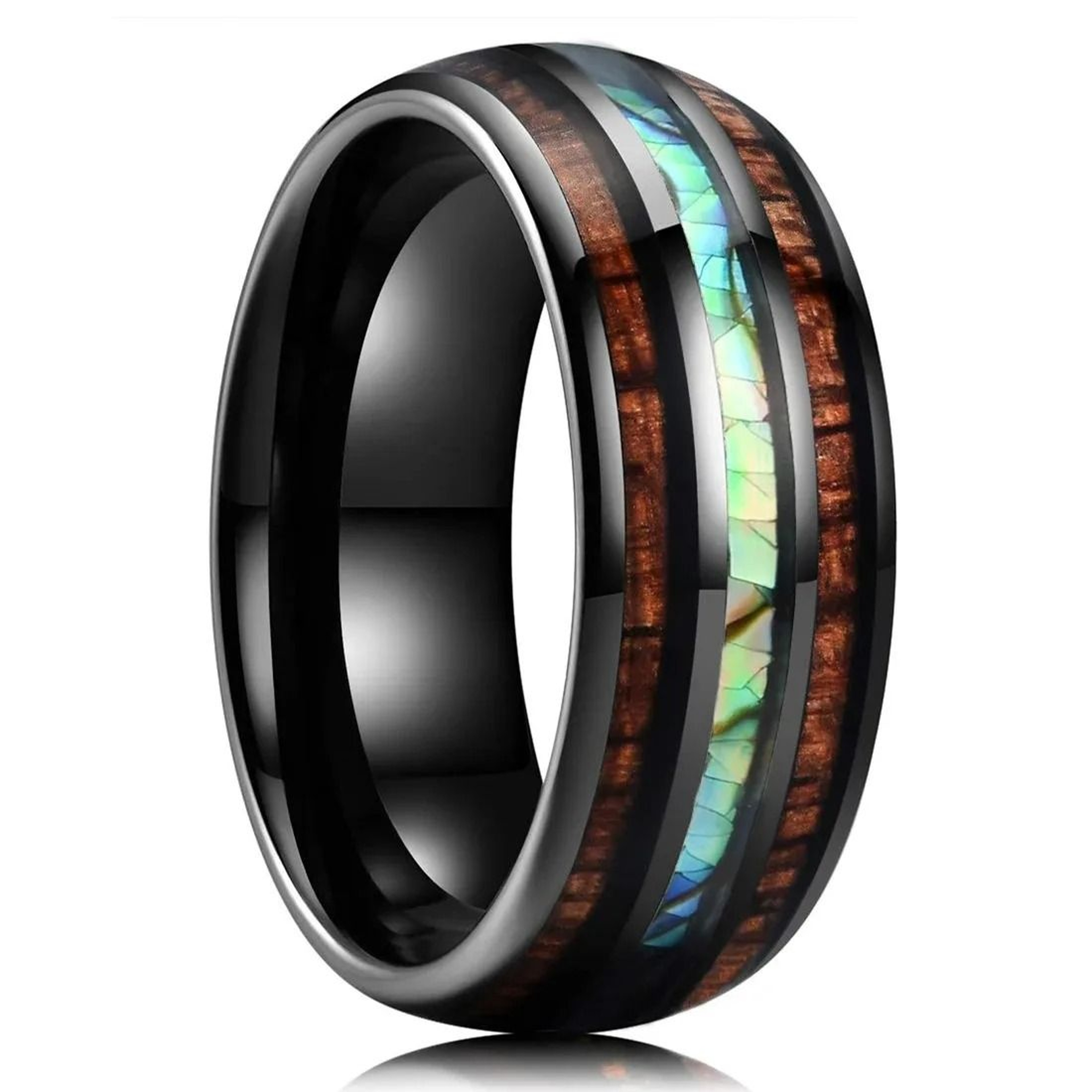 Why Choose Our Whiskey Barrel Wood Guitar String Wedding Band 8