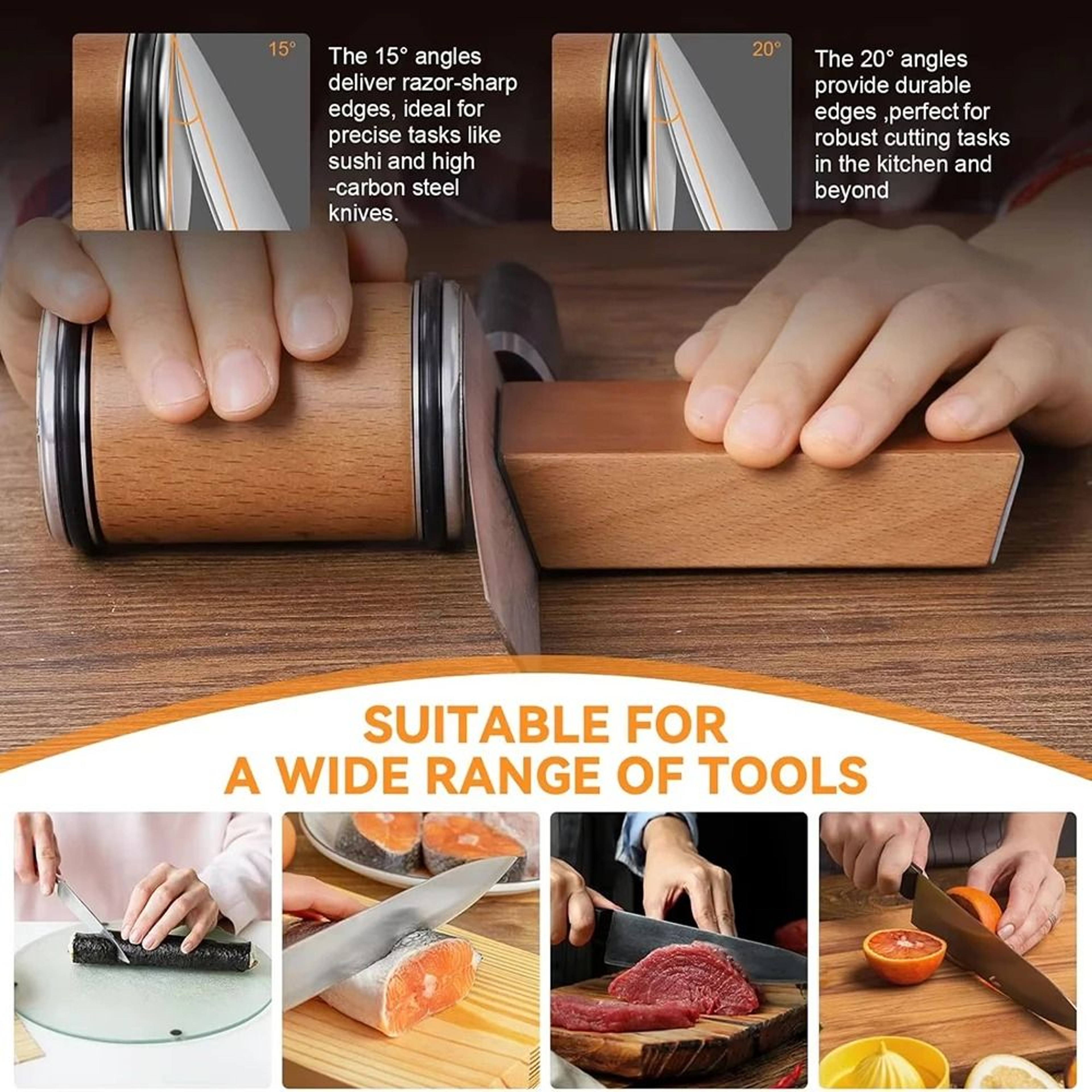 Precision Rolling Knife Sharpener Kit 3