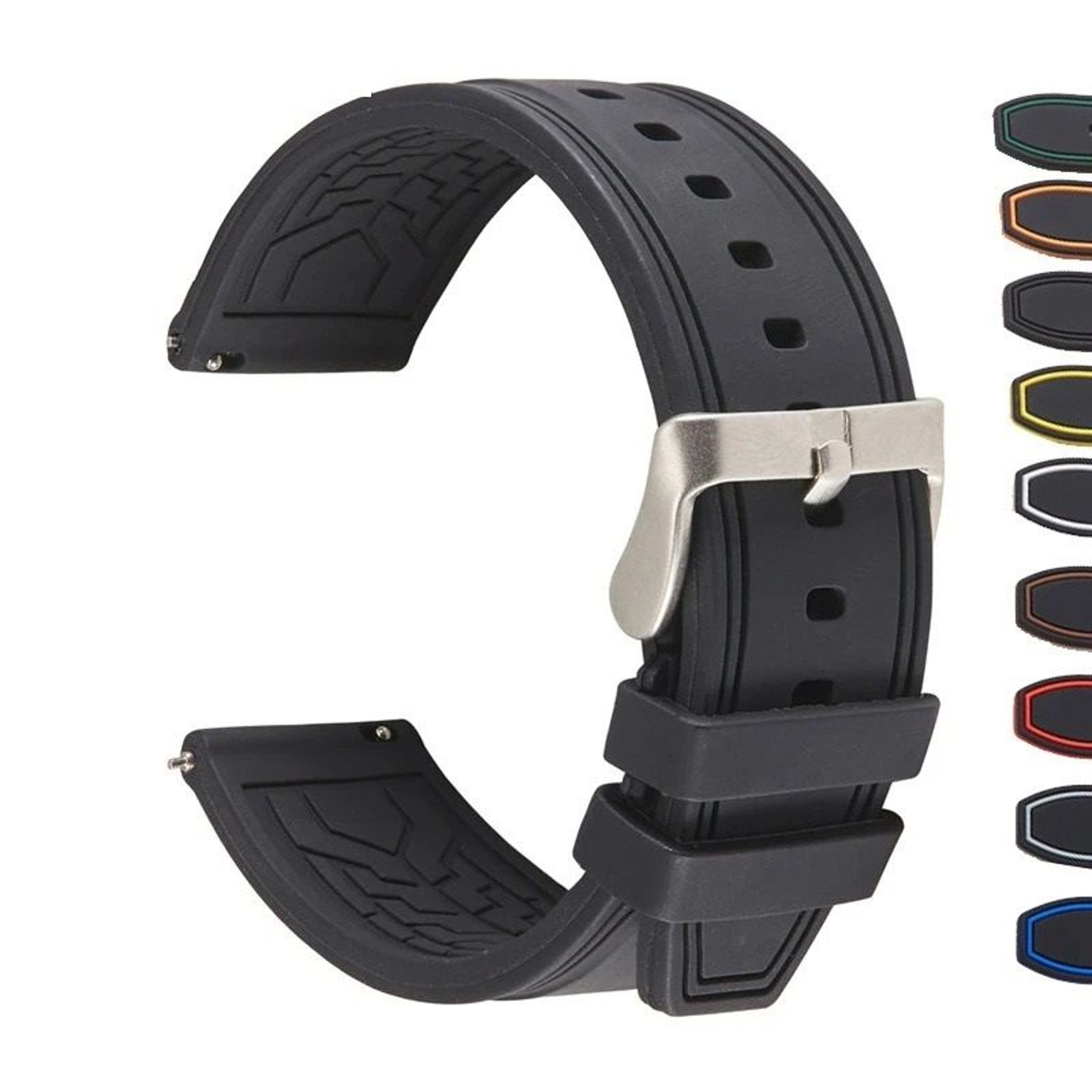 Premium Silicone Quick Release Watch Band 6
