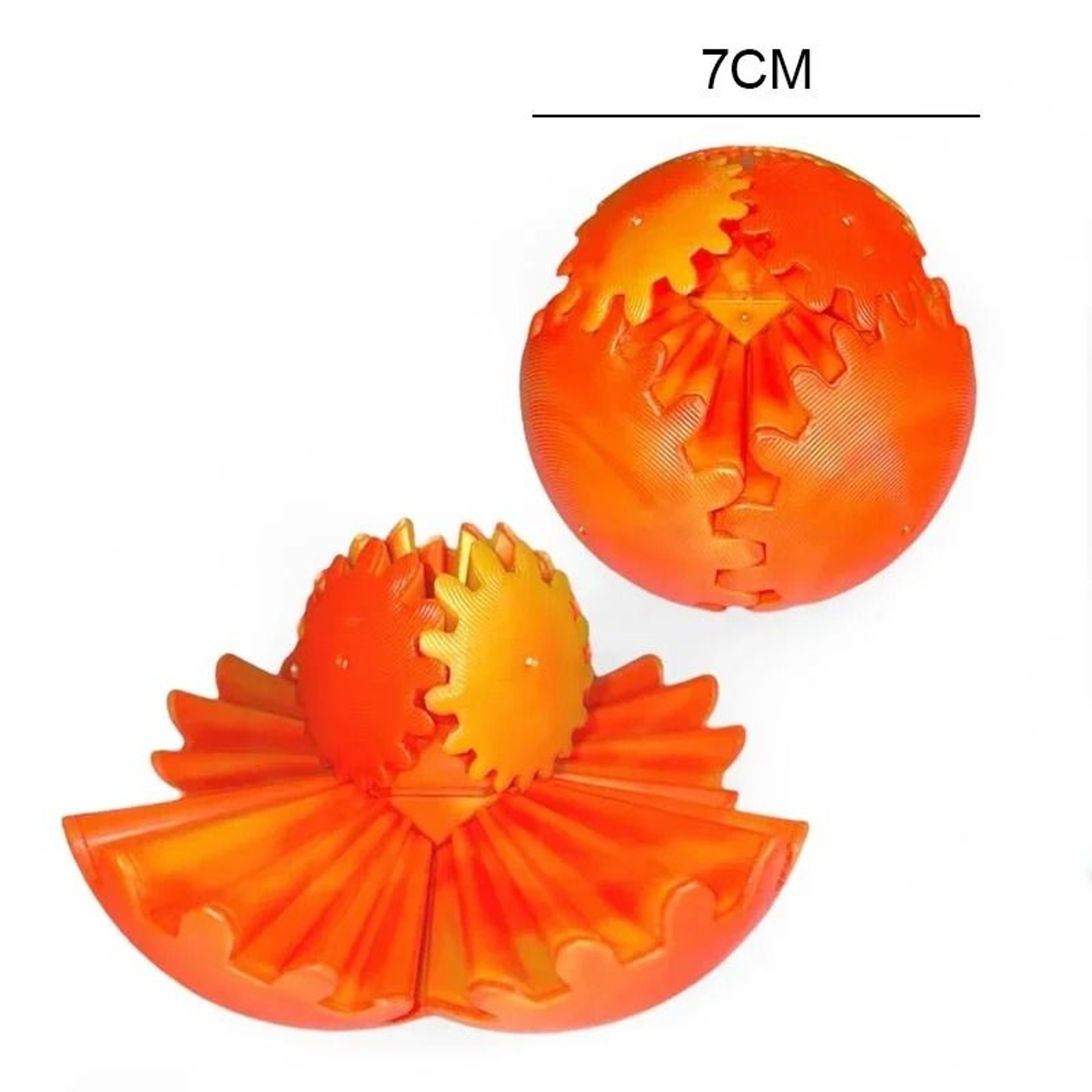 3D Printed Gear Ball Fidget Toy 3