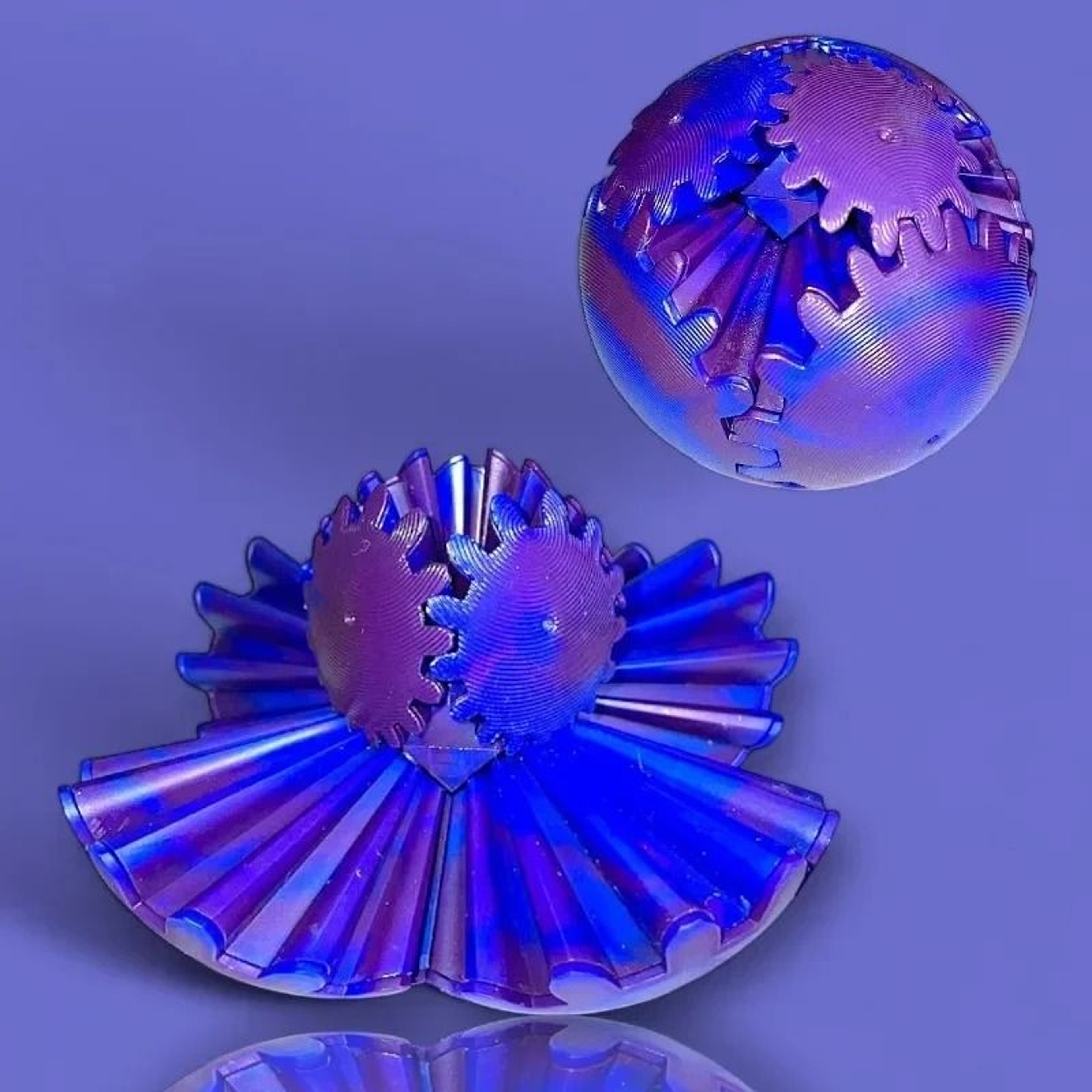 3D Printed Gear Ball Fidget Toy 7
