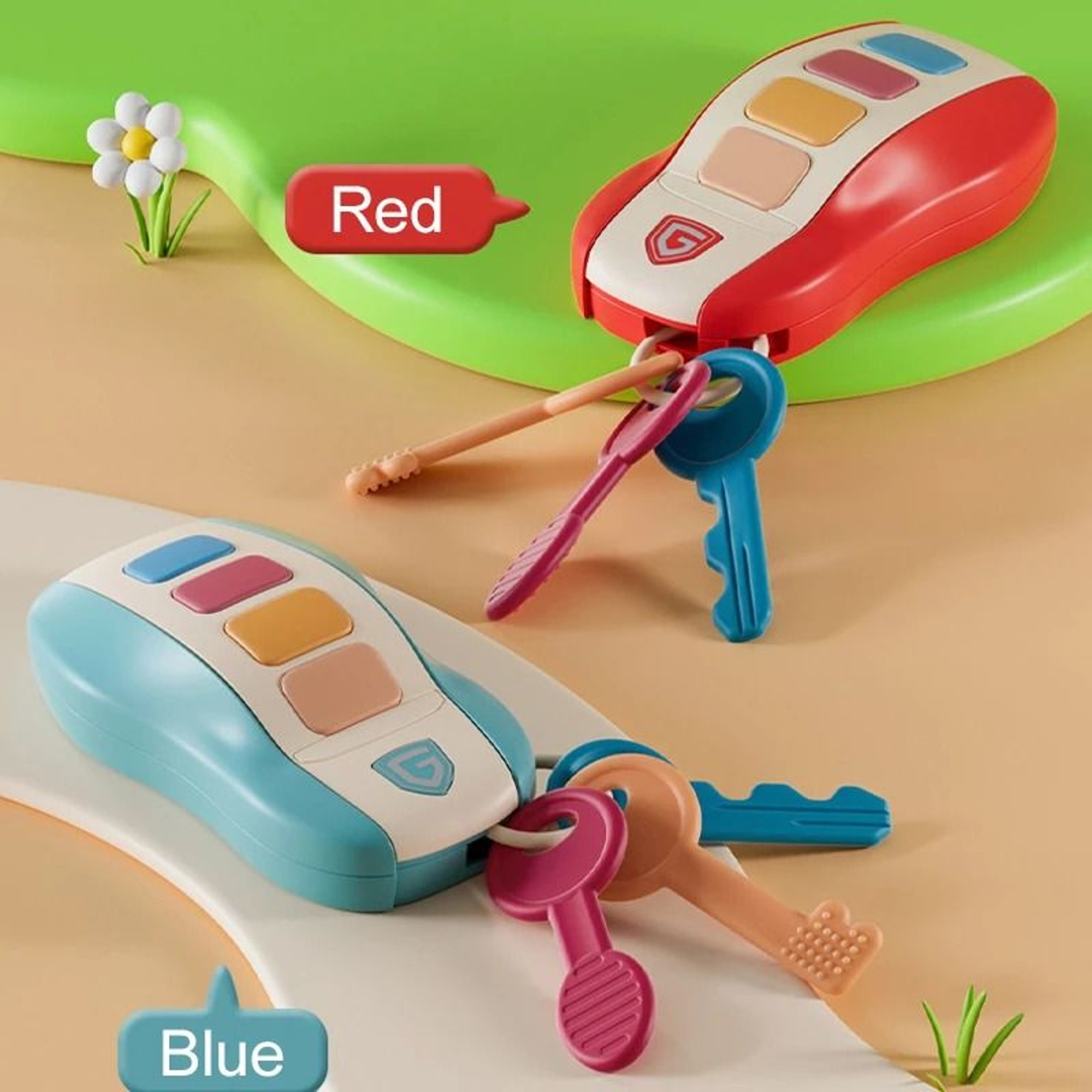 Musical Car Key Toy For Kids 1