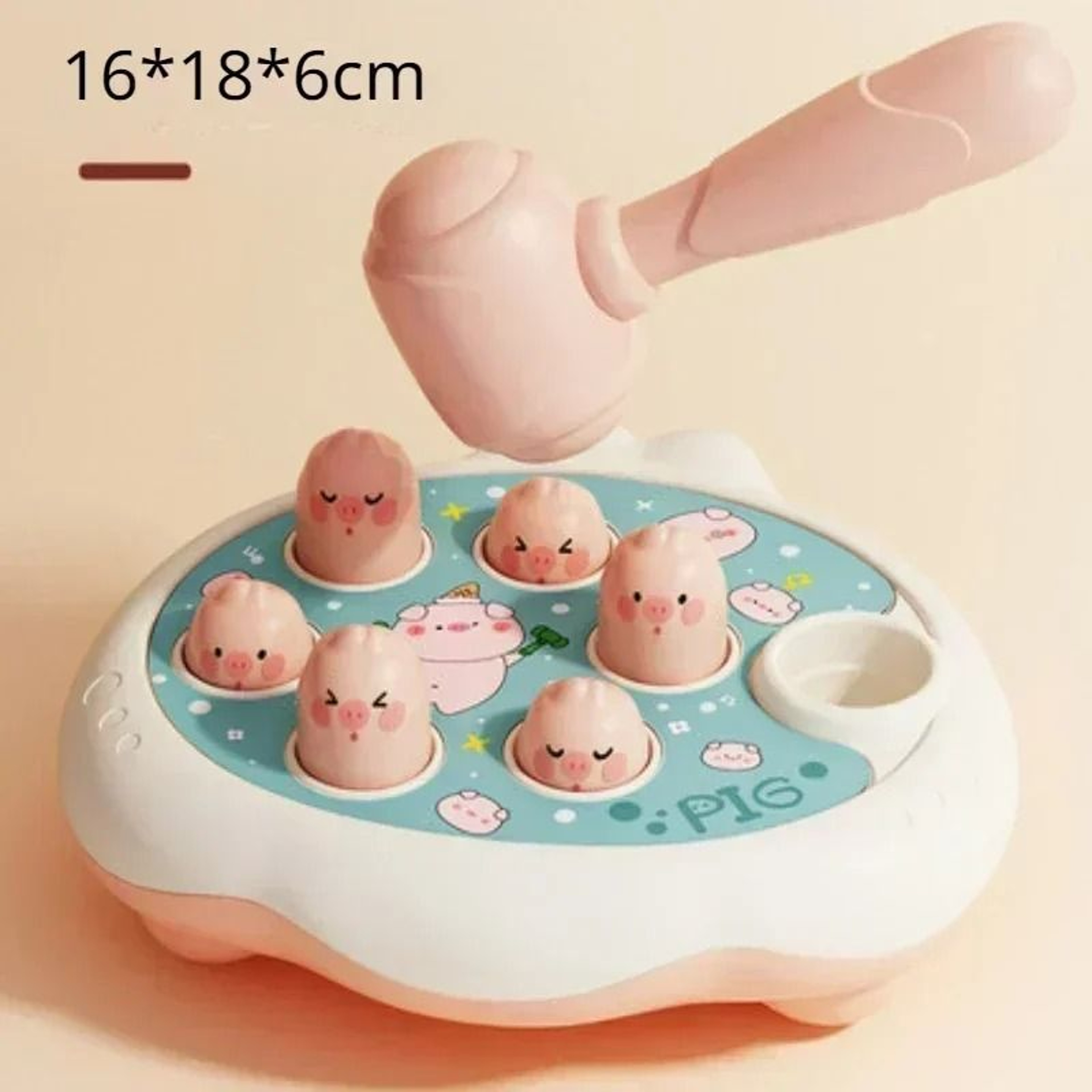 Montessori Hammer Pounding Toy Animal Learning Game For Toddlers 7