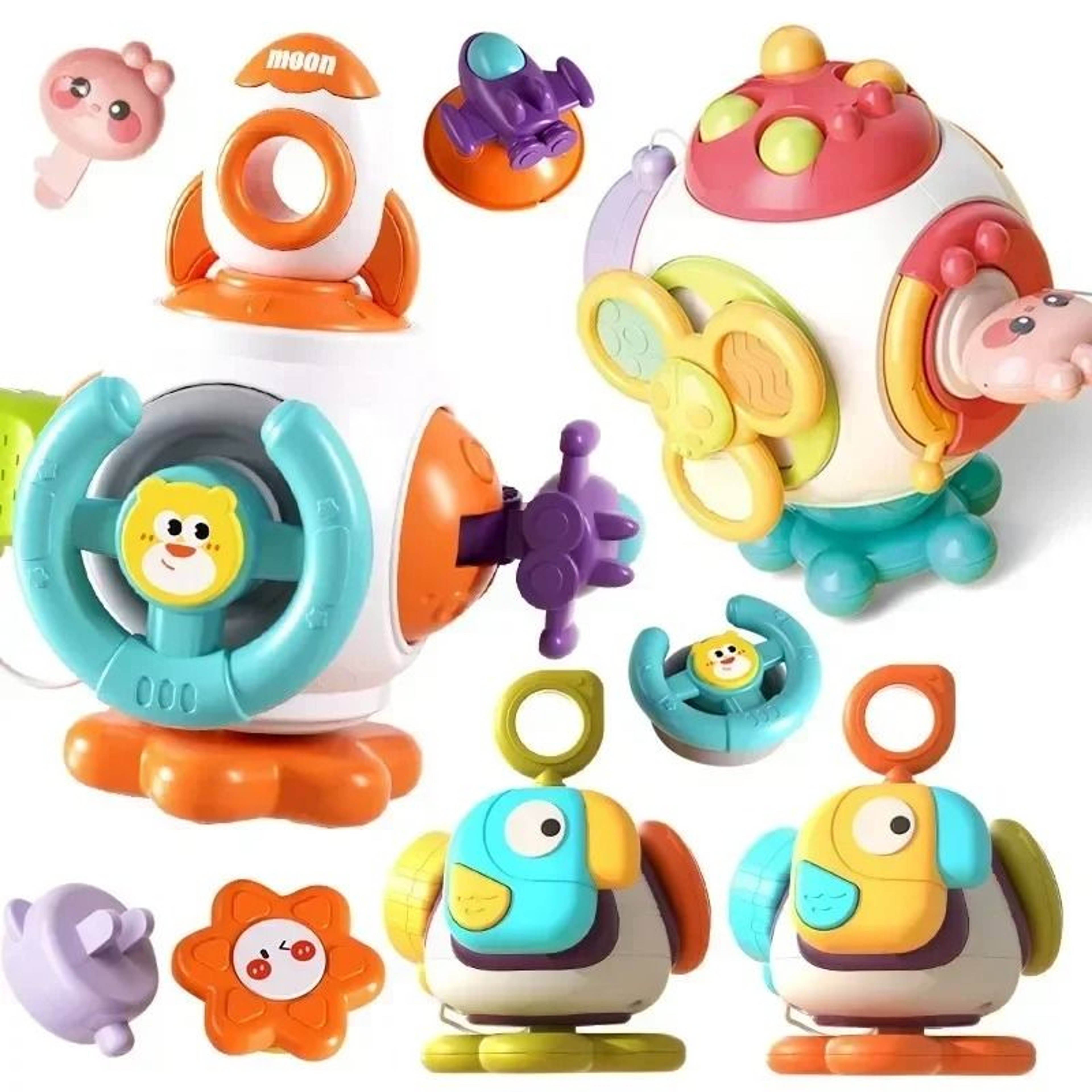 Montessori Busy Ball Sensory Toy For Babies Fine Motor Learning Activity 3