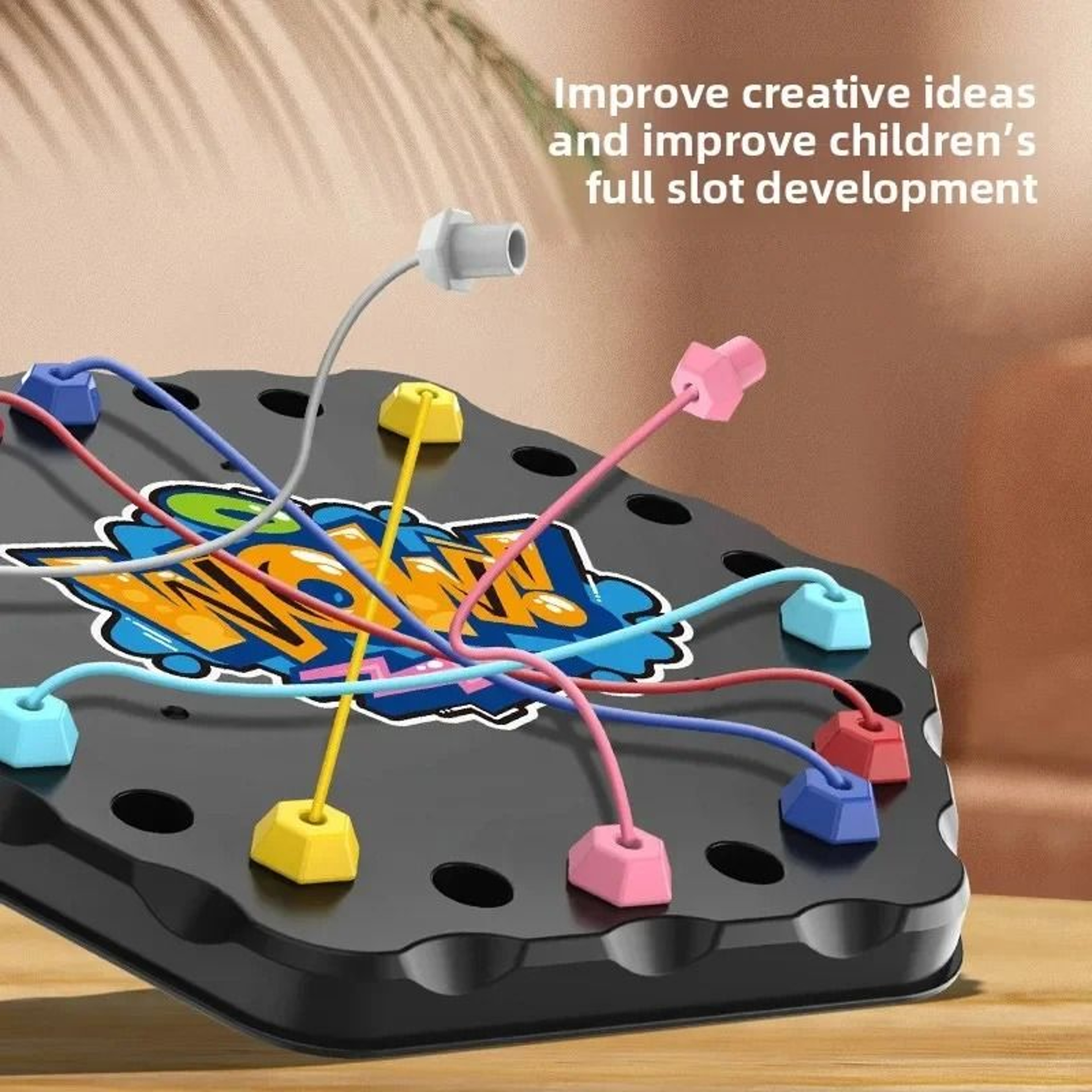 Color Rope Puzzle Board Game Logic Thinking Challenge For Kids 3