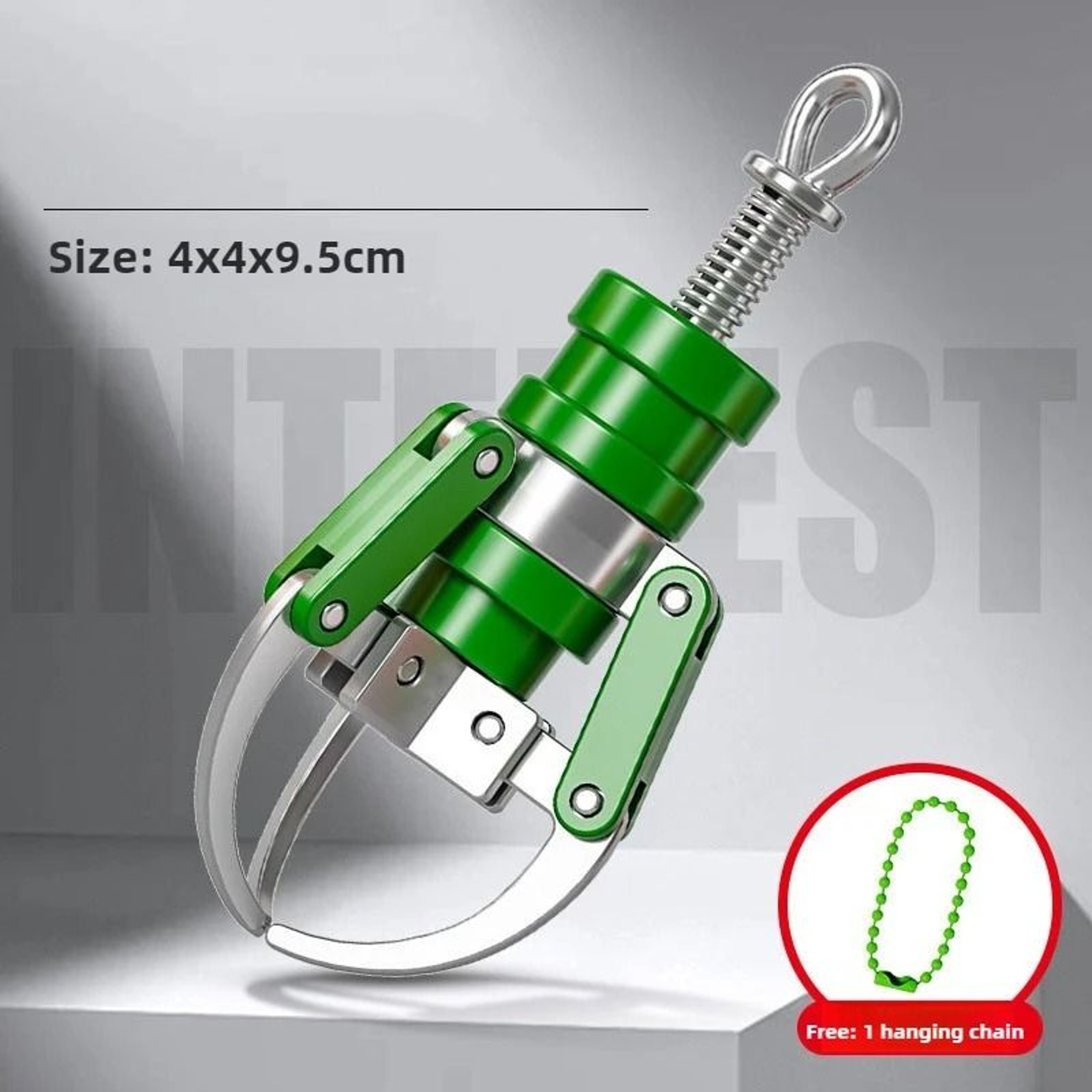 Mini Claw Grabber Keychain Fidget Toy Mechanical Gripper Pendant 8
