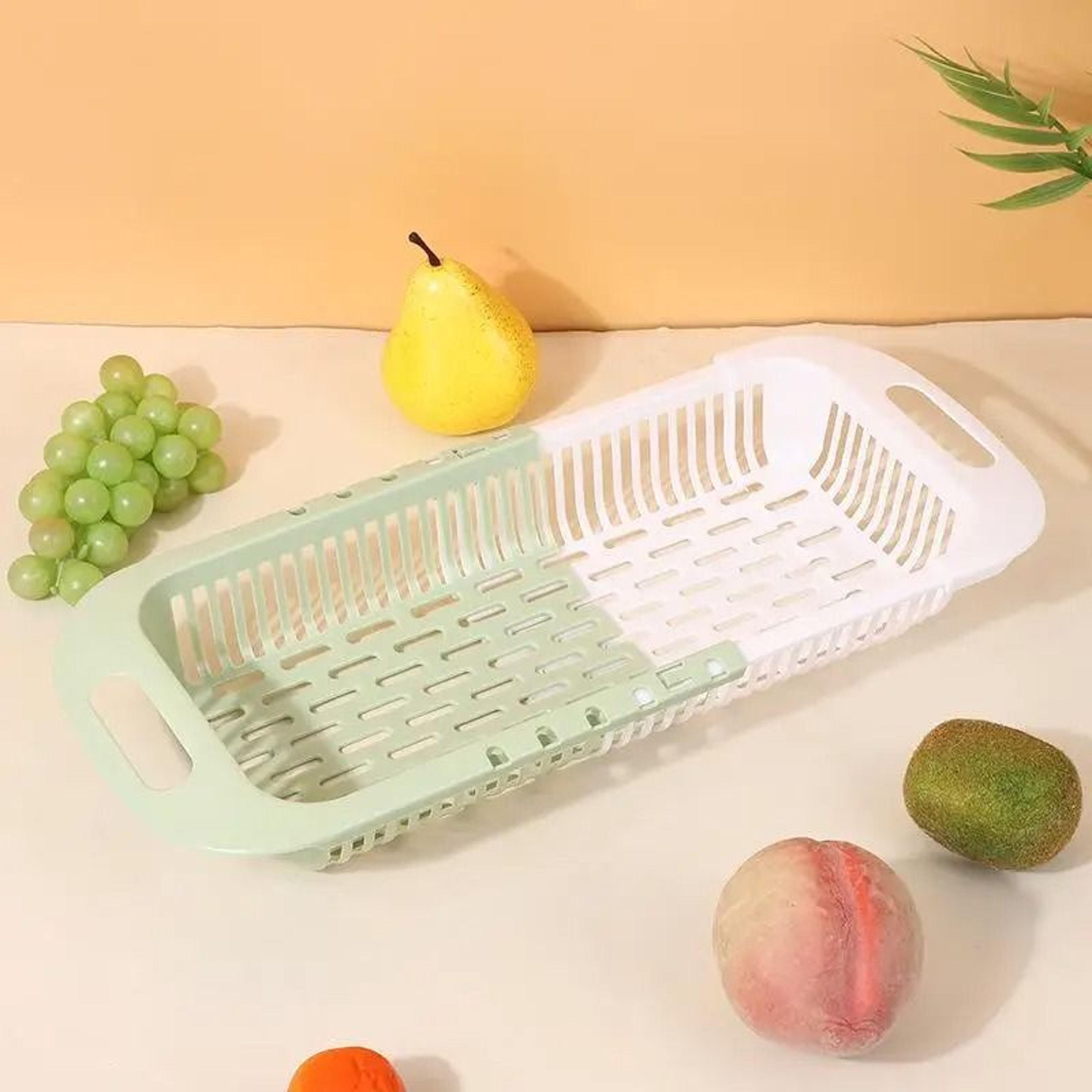 Retractable Sink Drain Basket For Washing Fruits Vegetables Dishes  Kitchen Organization 6