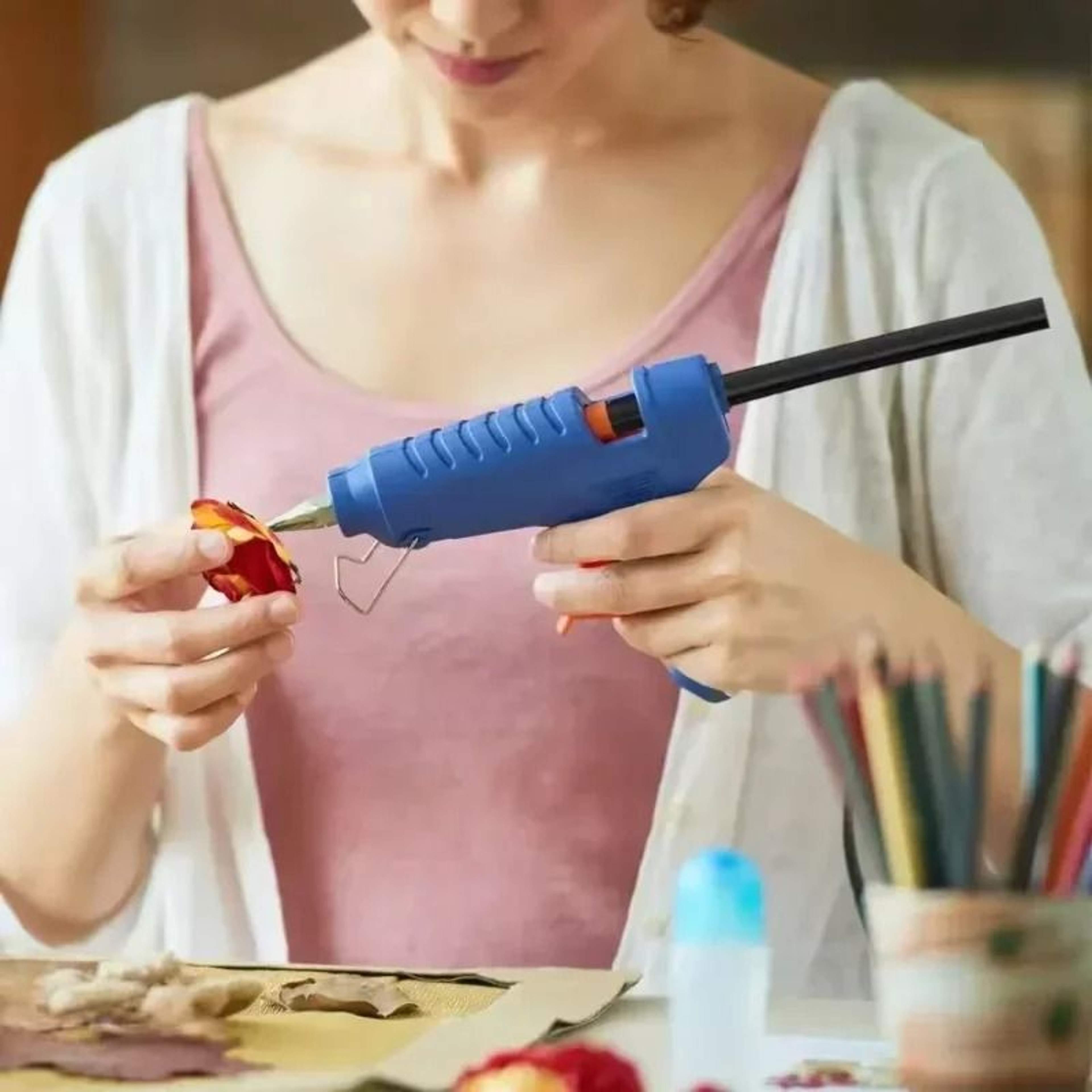 Black Hot Melt Glue Sticks 1