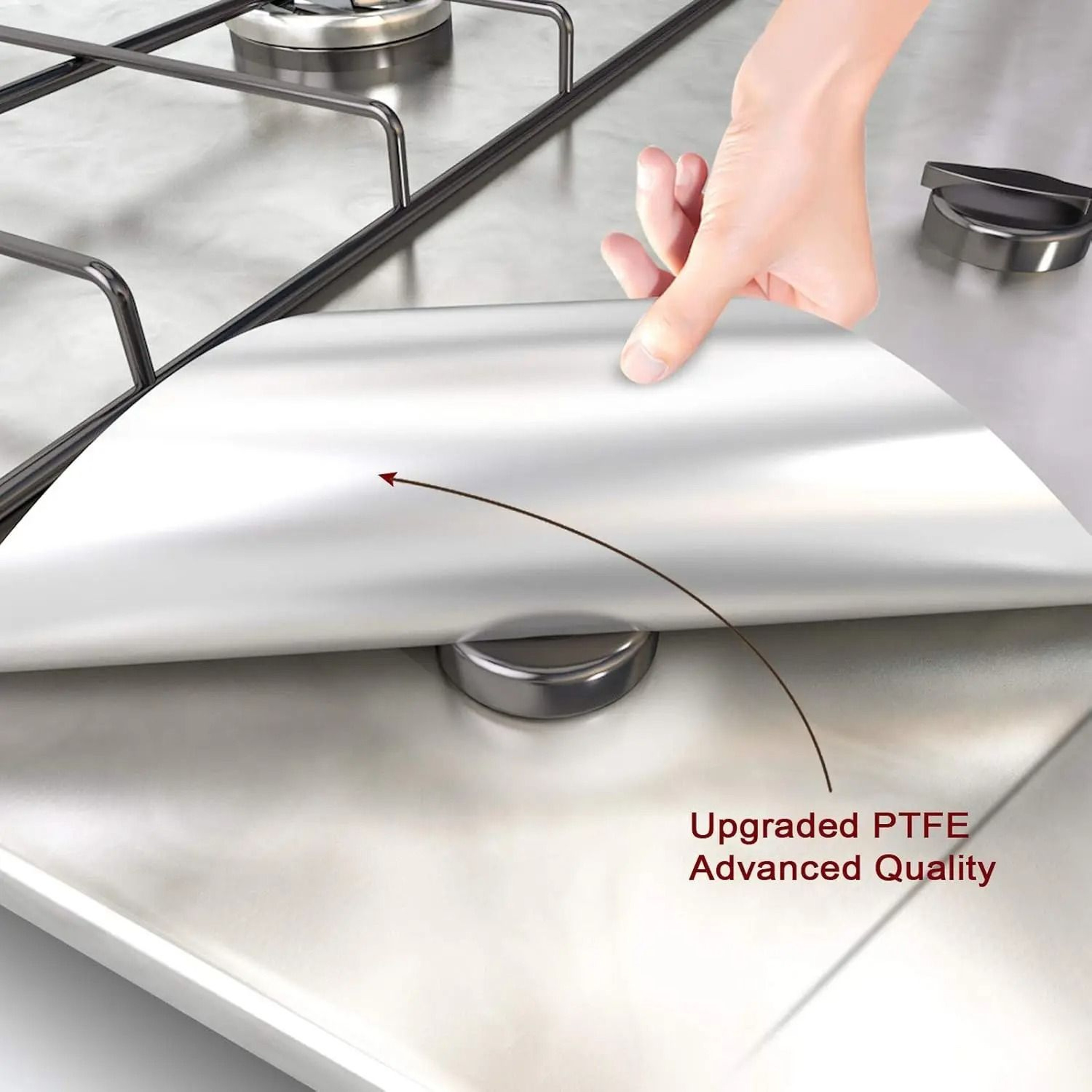Reusable Gas Stove Burner Covers And Stovetop Liners 2
