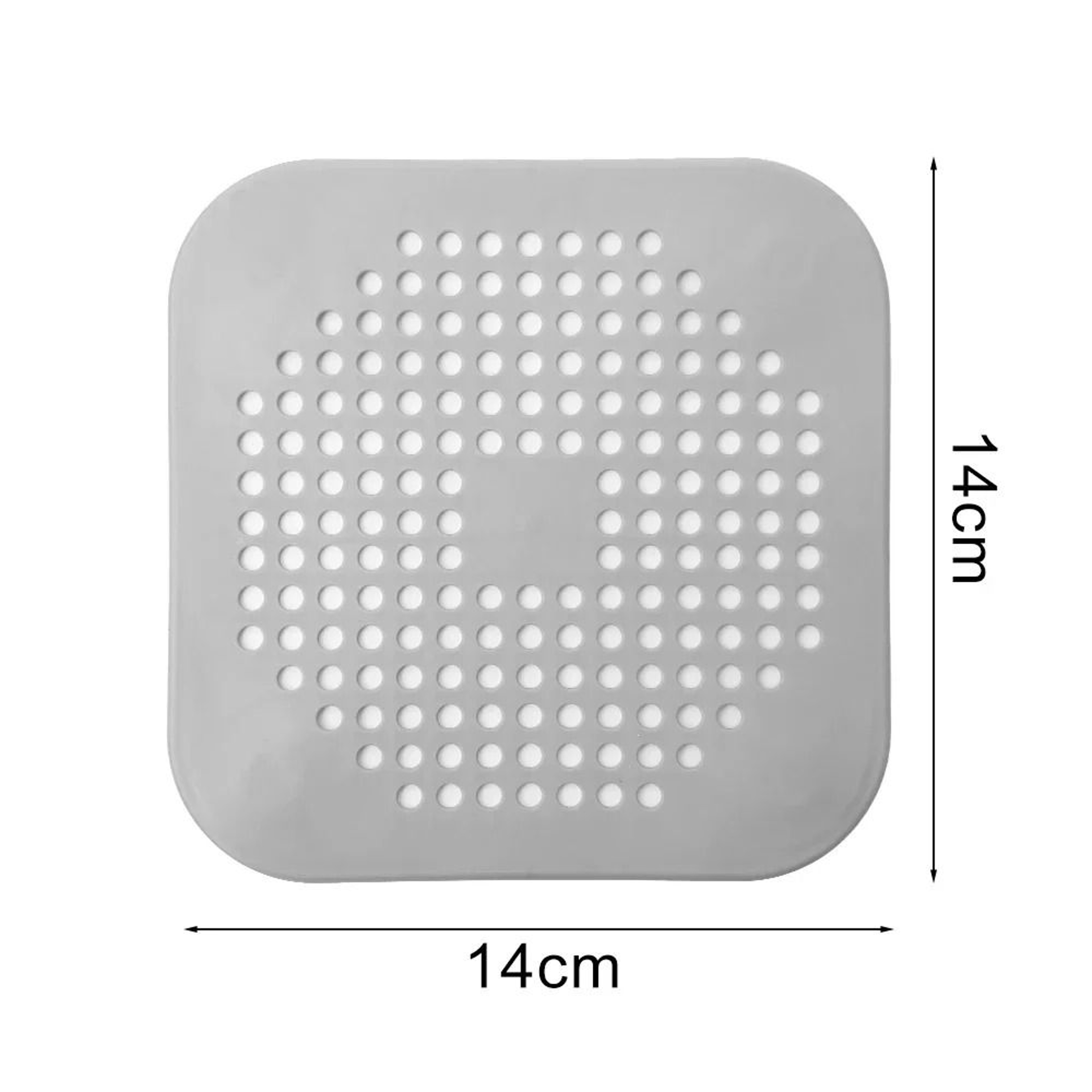Silicone Shower Drain Hair Catcher And Sink Strainer 7