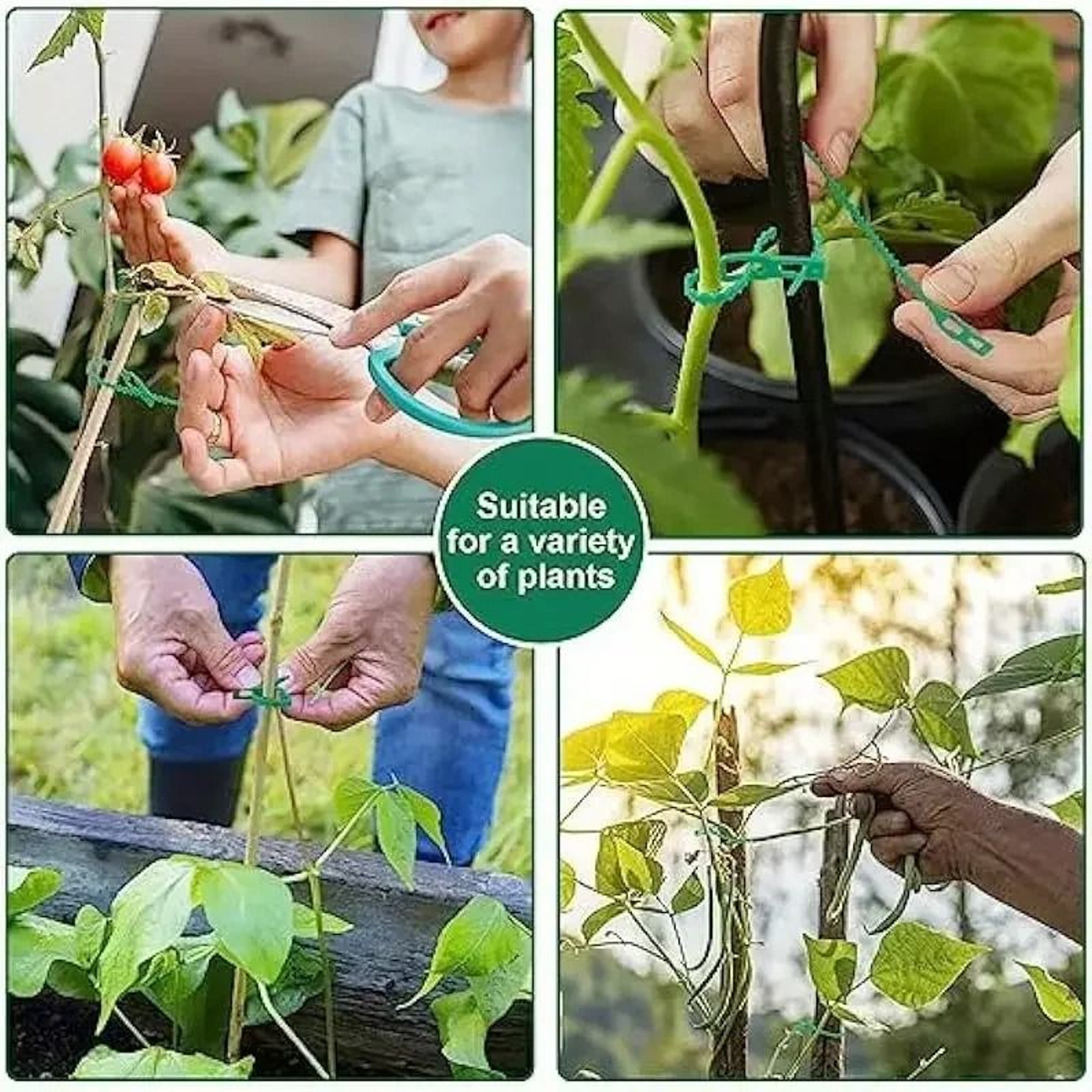 Reusable Adjustable Garden Plant Support Cable Ties 5