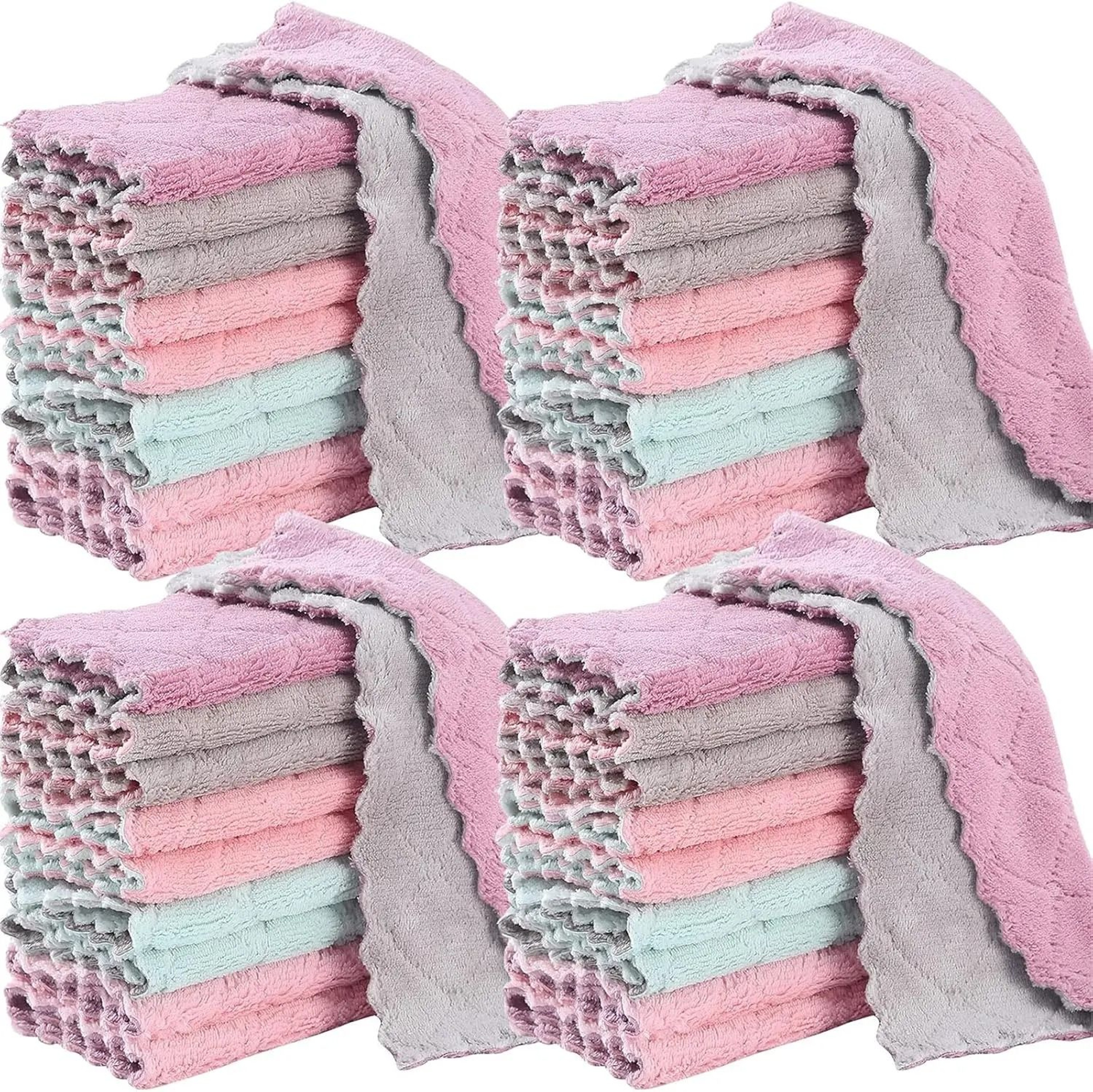 Super Absorbent Microfiber Kitchen Cleaning Cloths 6