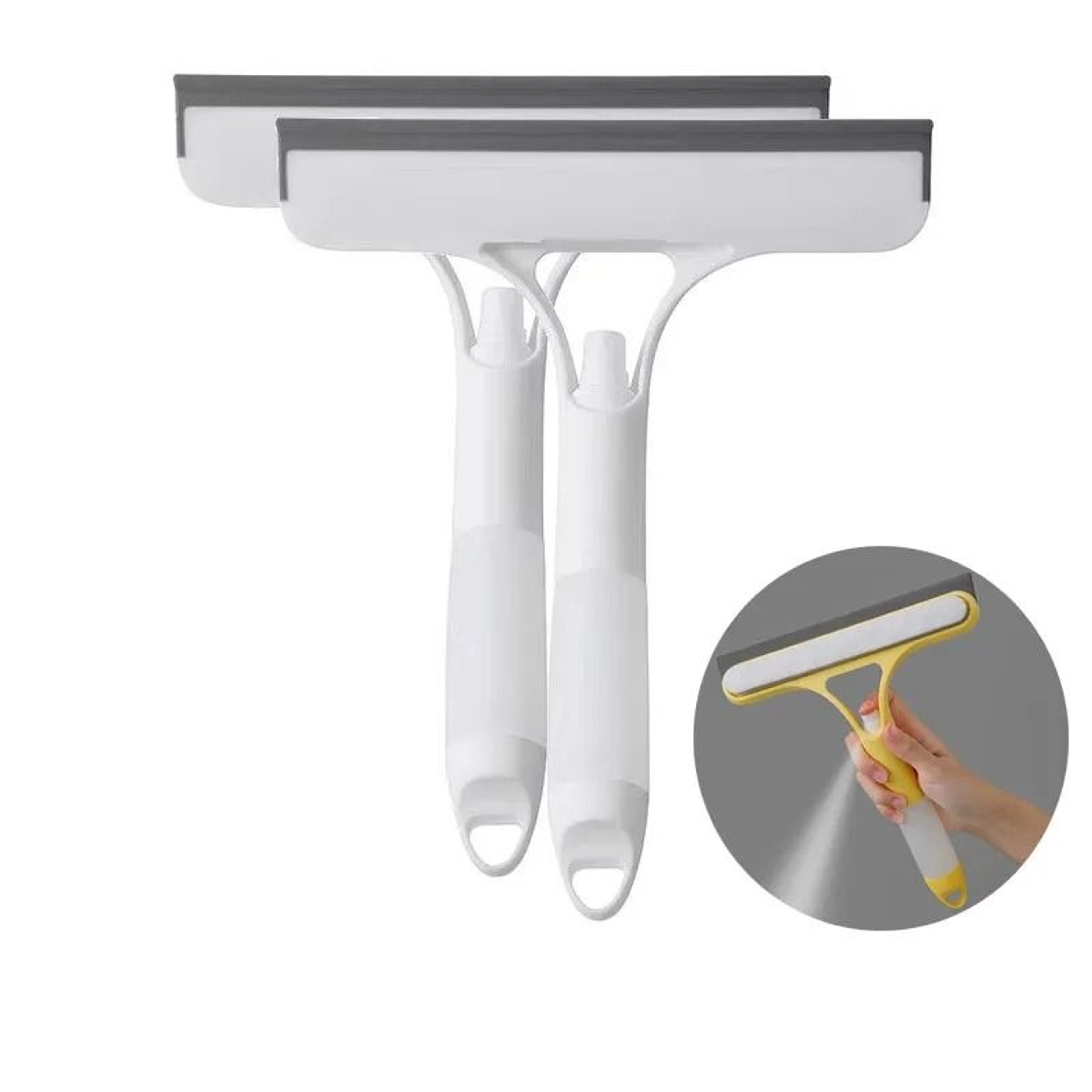 3 In 1 Window Cleaning Squeegee With Spray Bottle 11